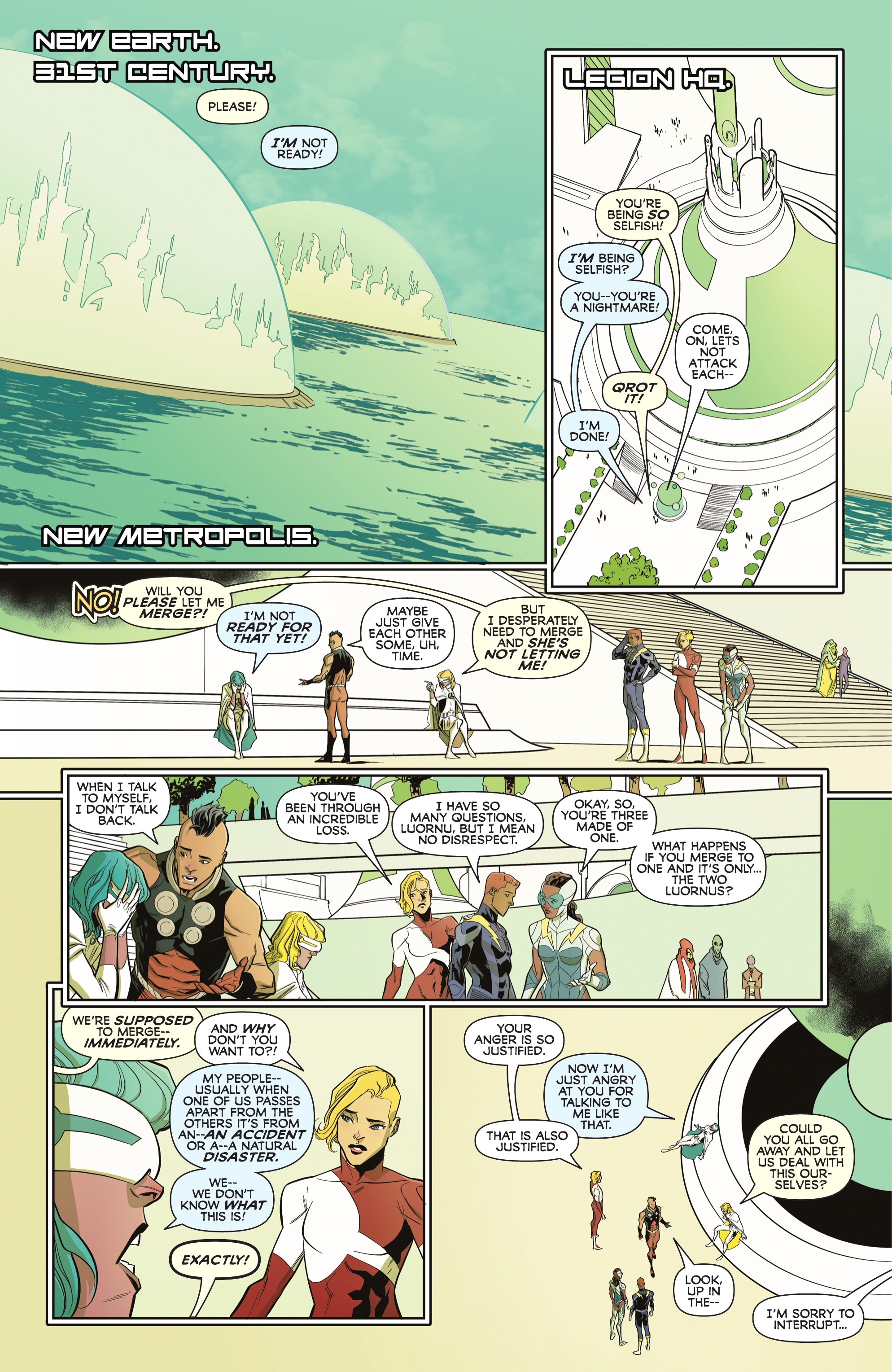 Justice League vs. The Legion of Super-Heroes (2022-) issue 1 - Page 12