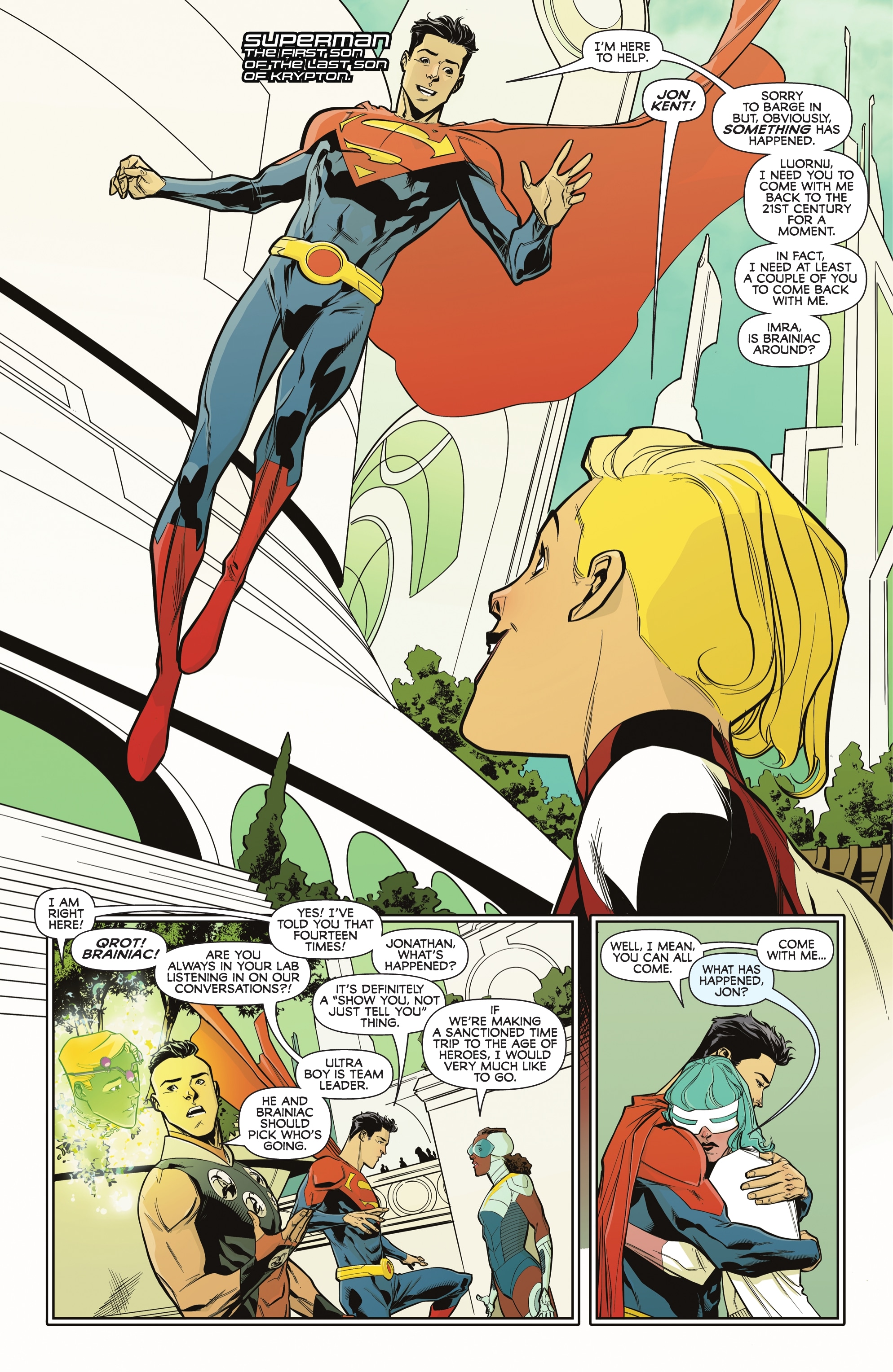 Justice League vs. The Legion of Super-Heroes (2022-) issue 1 - Page 13