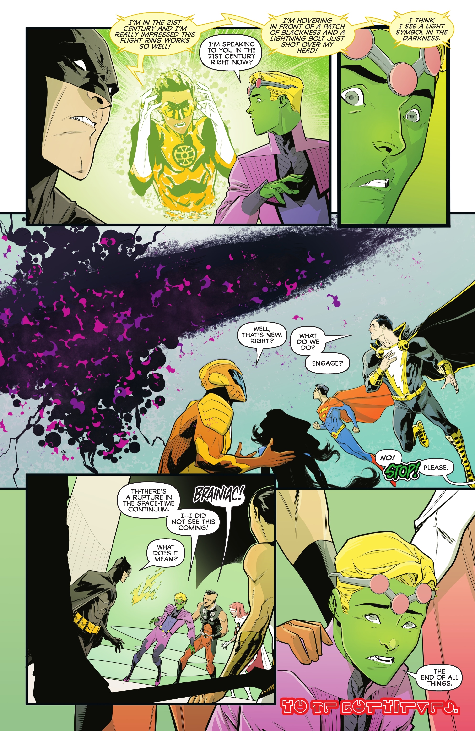 Justice League vs. The Legion of Super-Heroes (2022-) issue 2 - Page 22