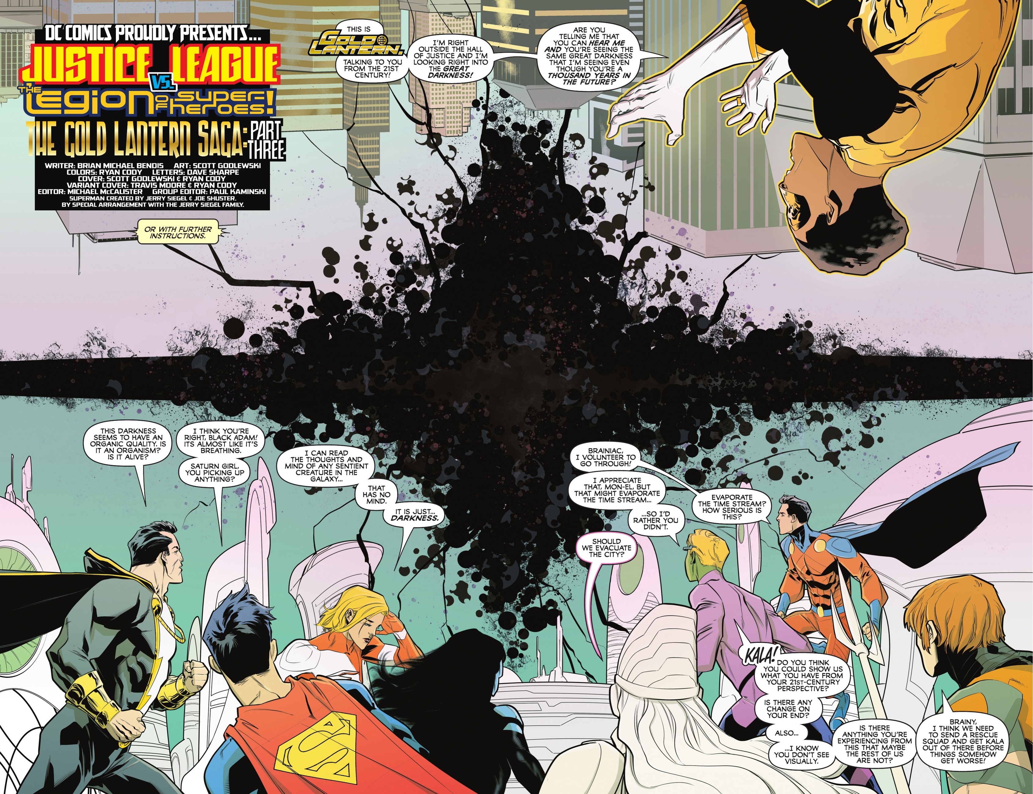Justice League vs. The Legion of Super-Heroes (2022-): Chapter 3 - Page 4