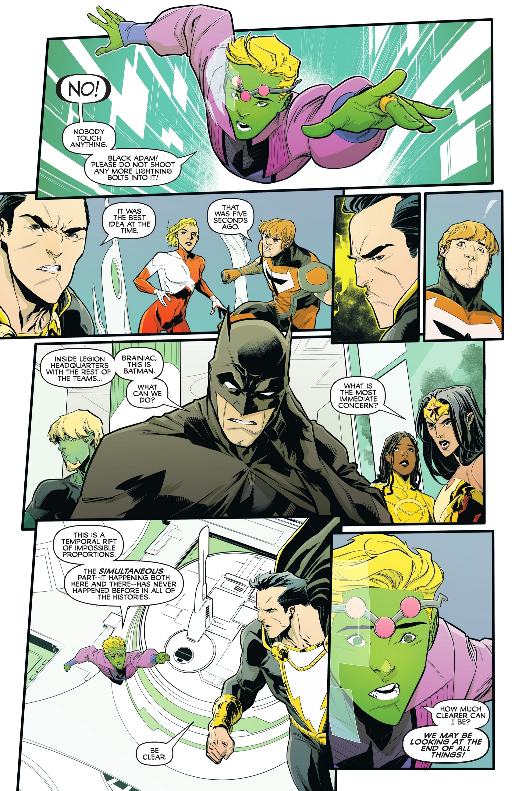 Justice League vs. The Legion of Super-Heroes (2022-) issue 3 - Page 5