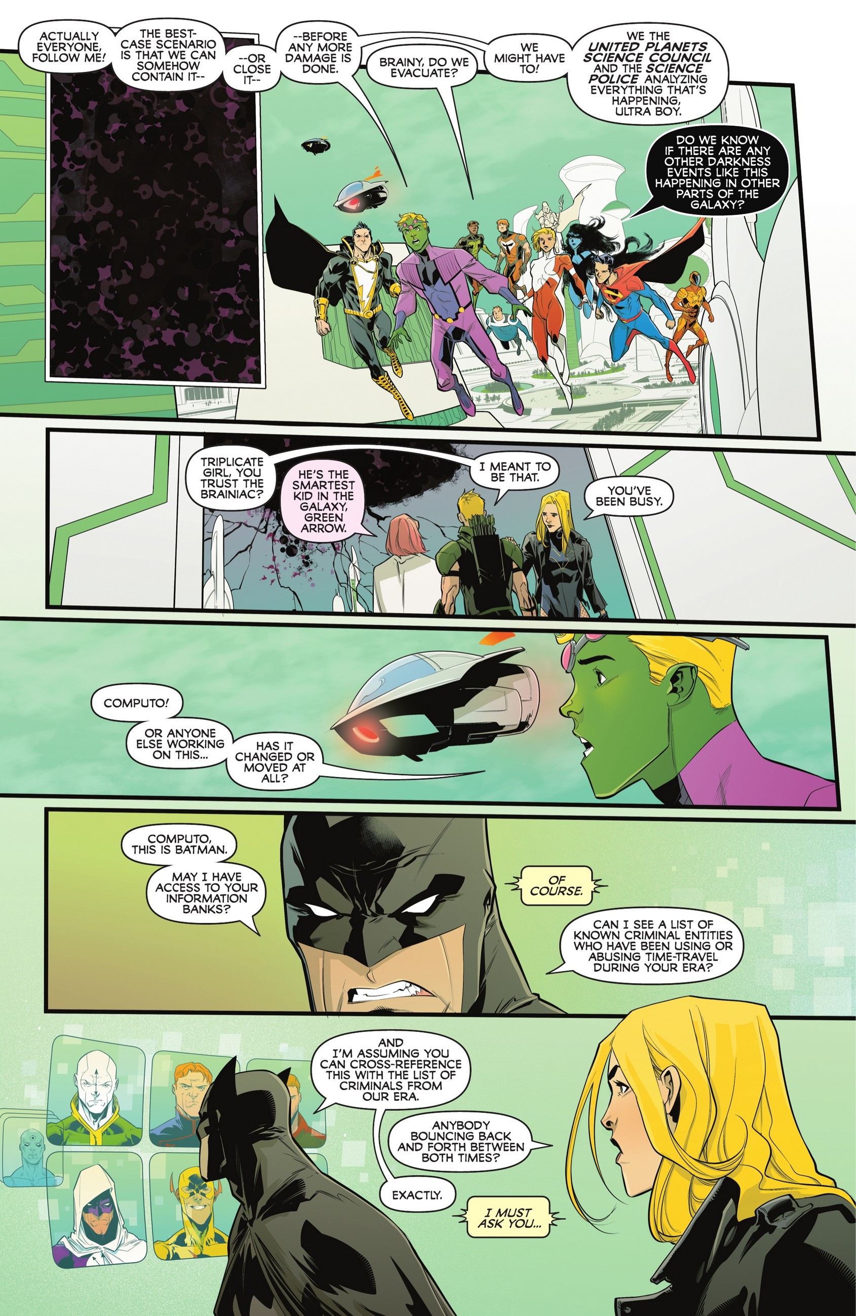 Justice League vs. The Legion of Super-Heroes (2022-) issue 3 - Page 6