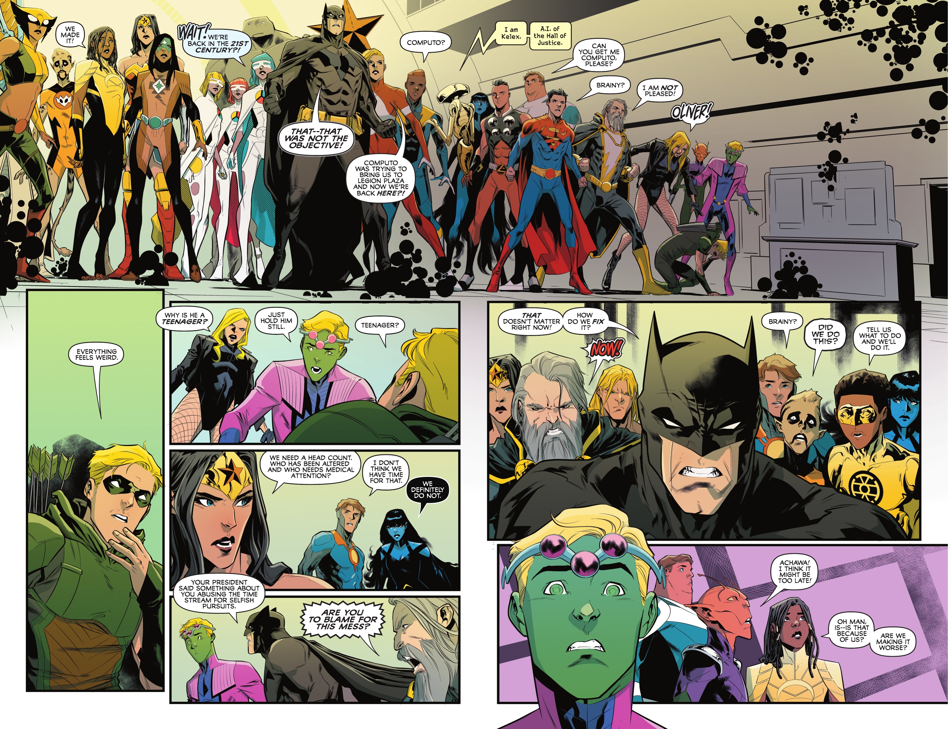 Justice League vs. The Legion of Super-Heroes (2022-) issue 4 - Page 18