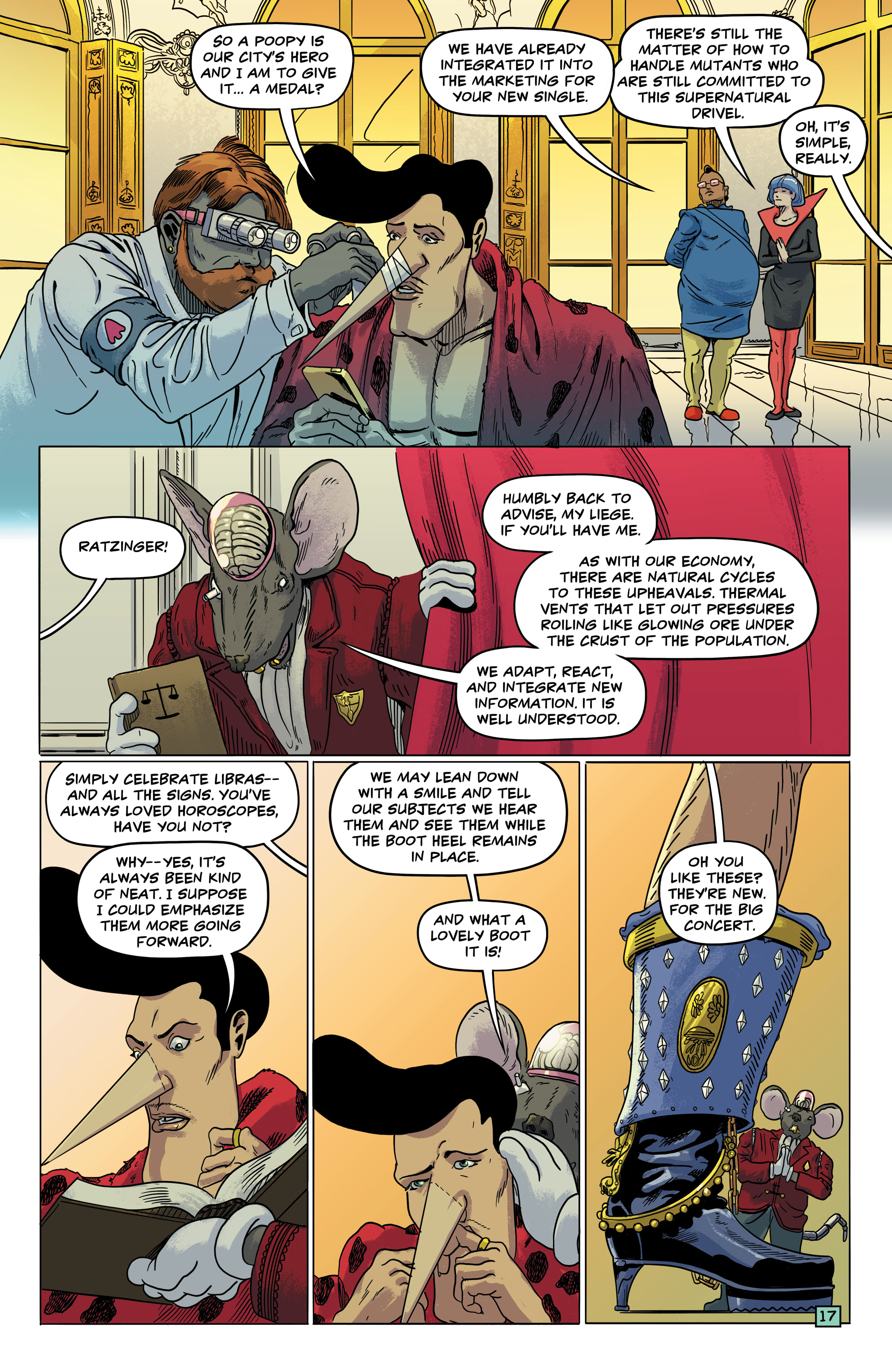 <{ $series->title }} issue 6 - Page 18