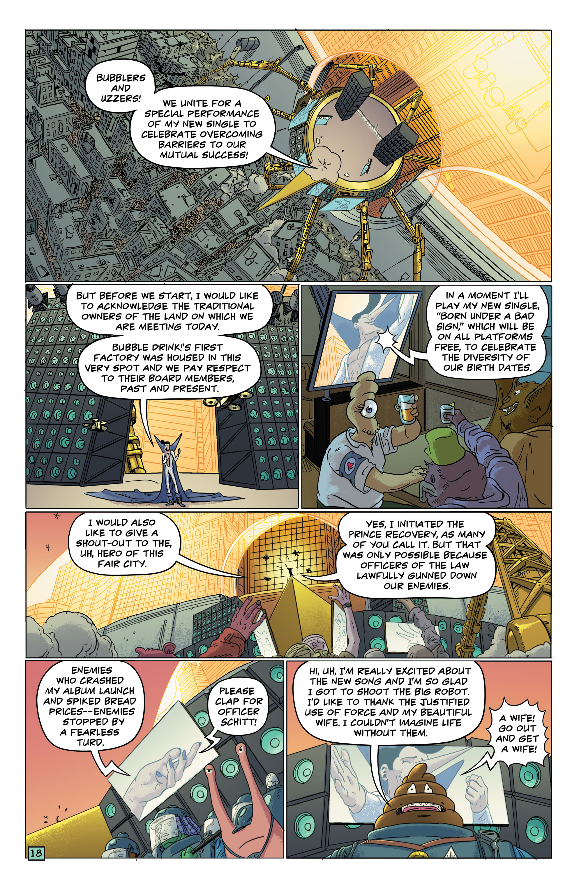 <{ $series->title }} issue 6 - Page 19