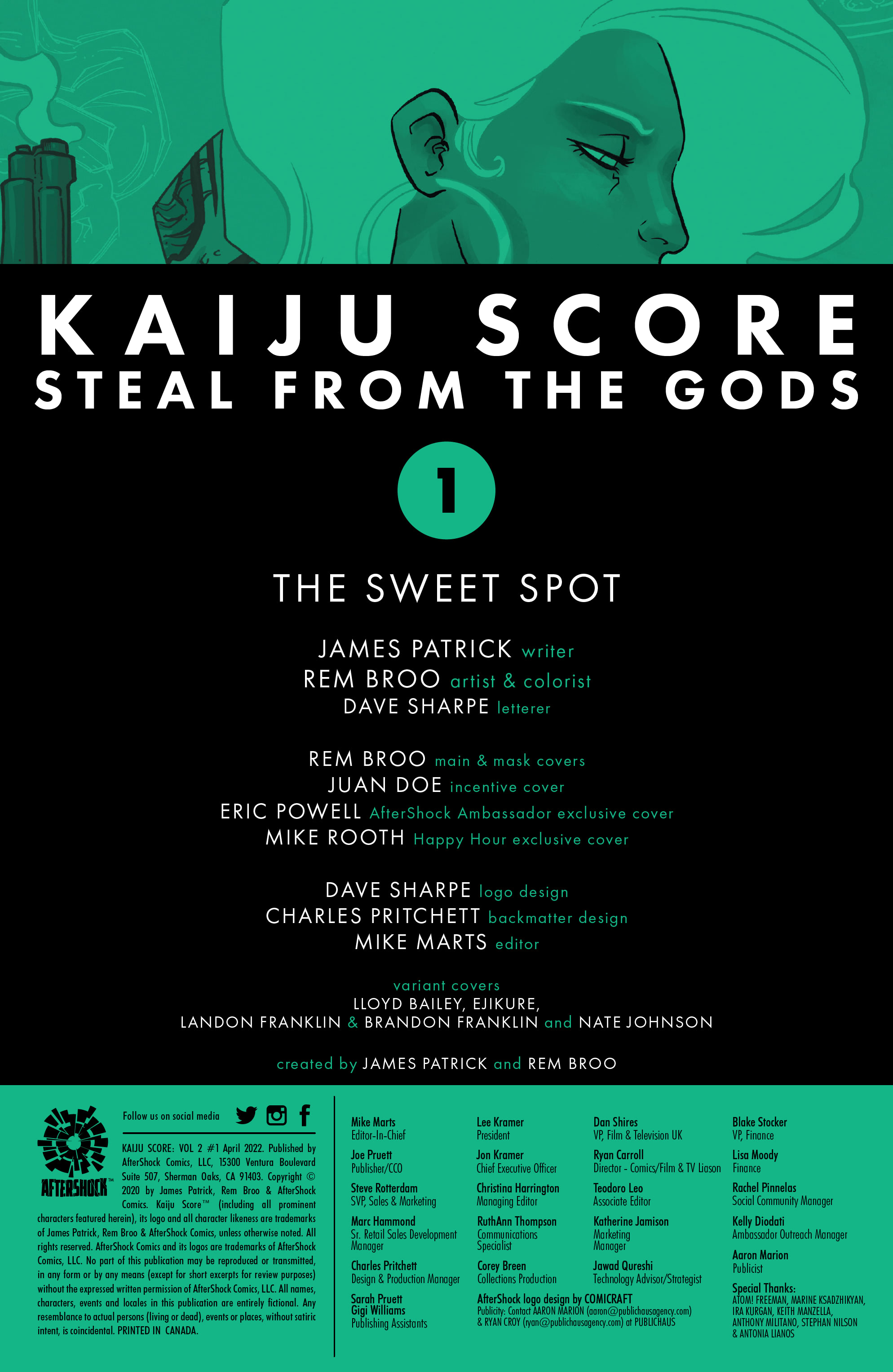 Kaiju Score: Steal From the Gods (2022-): Chapter 1 - Page 2