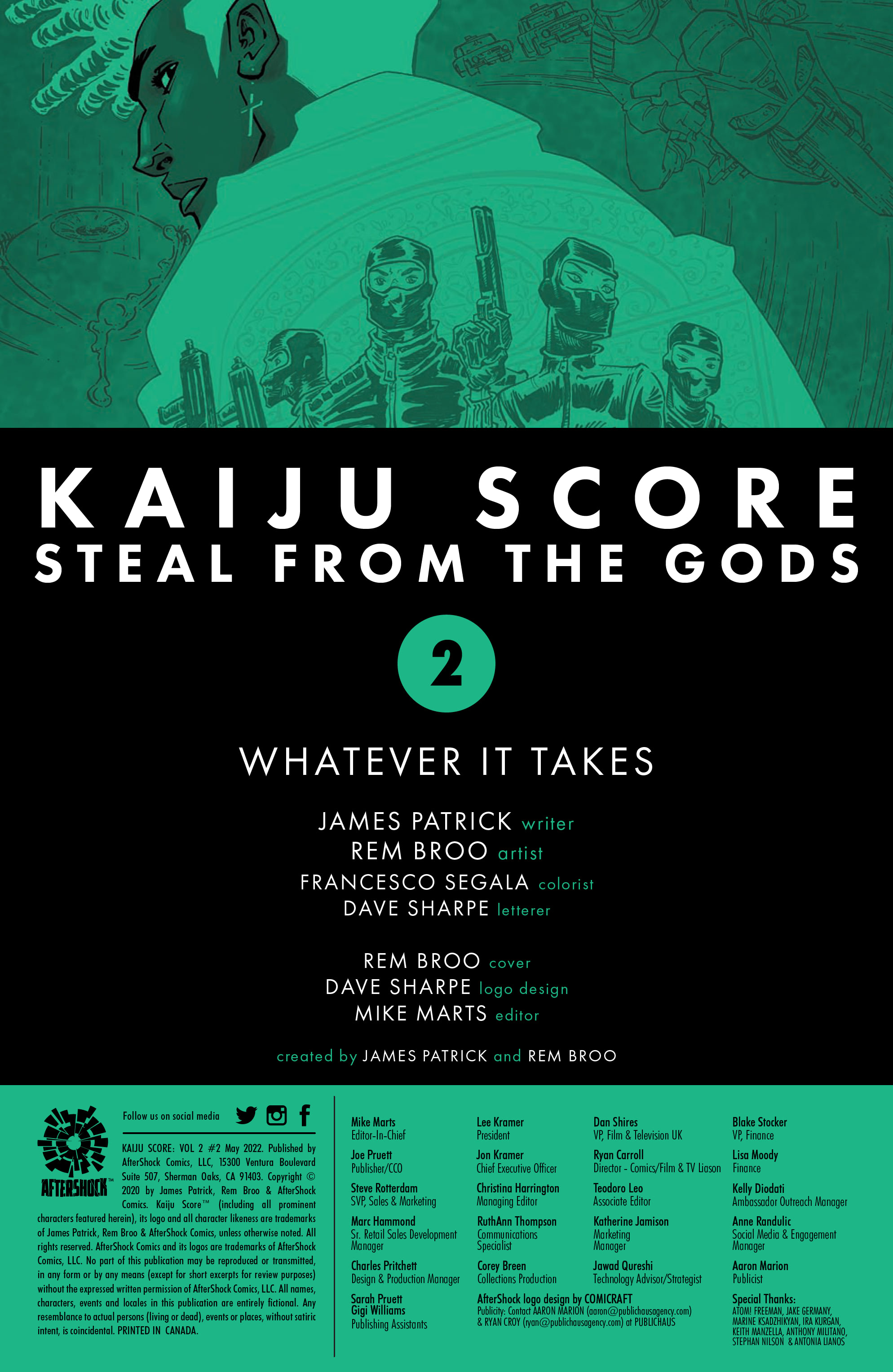 Kaiju Score: Steal From the Gods (2022-): Chapter 2 - Page 2