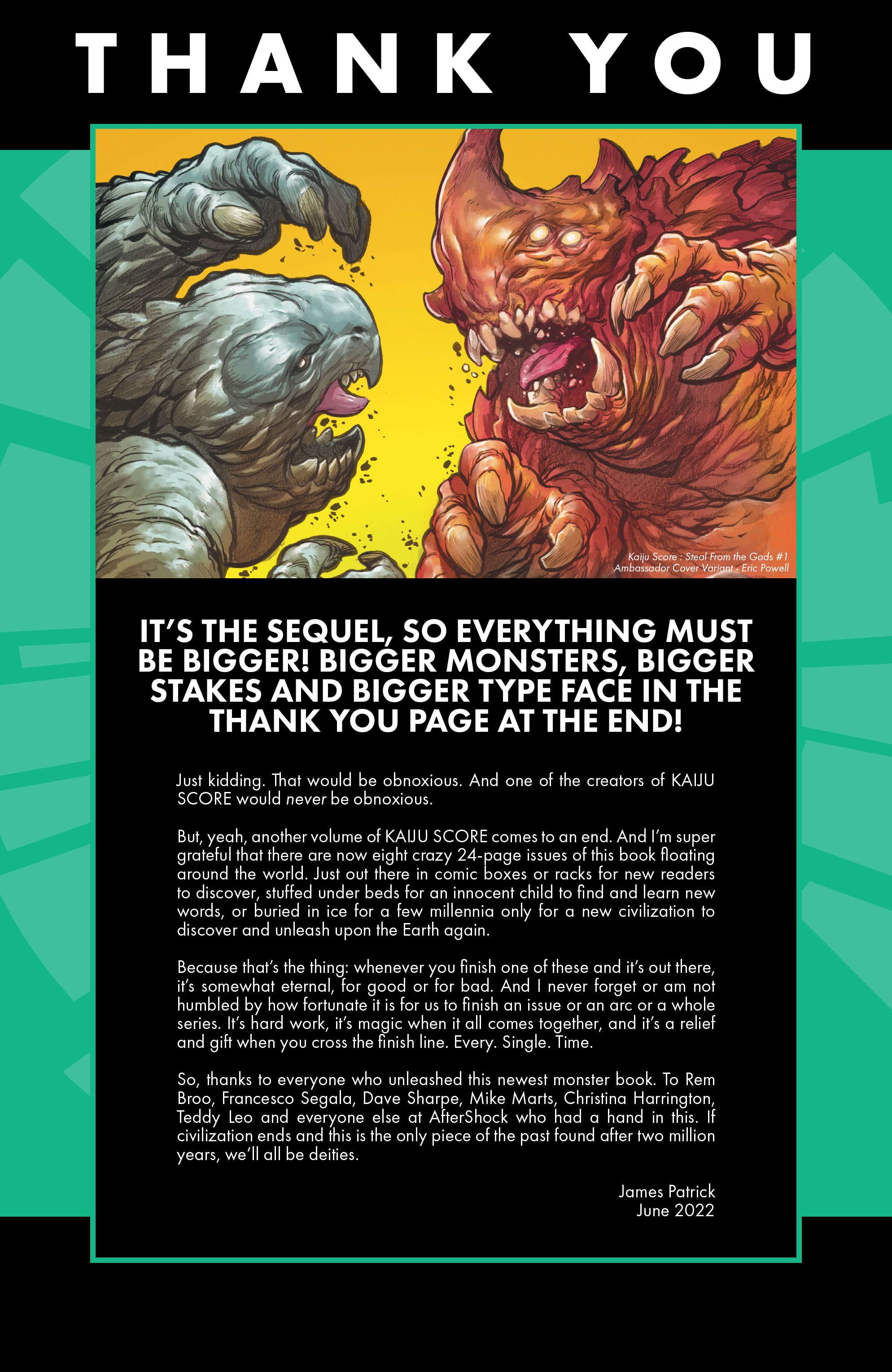 Kaiju Score: Steal From the Gods (2022-) issue 4 - Page 27