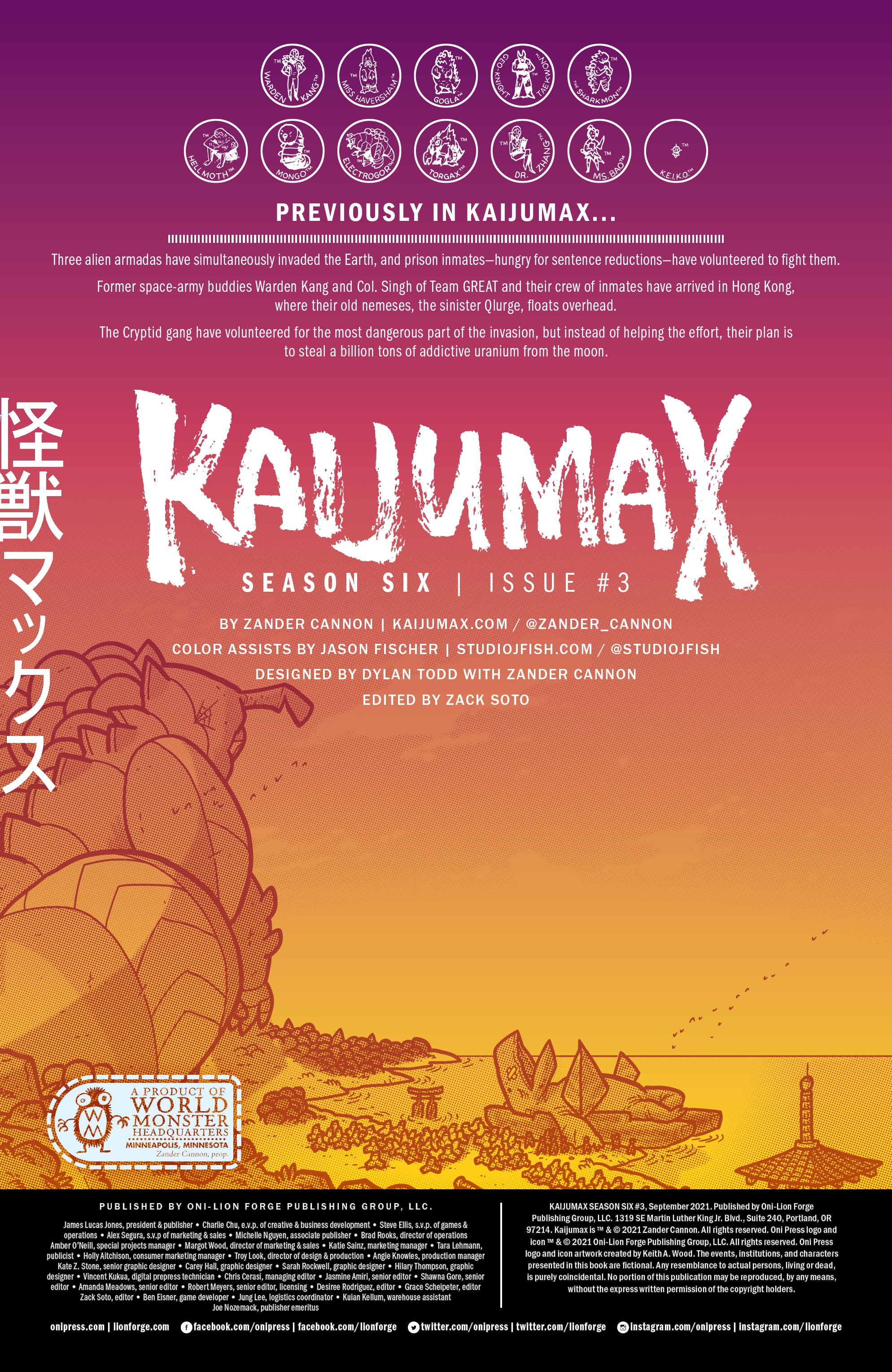 Kaijumax: Season 6 (2021-): Chapter 3 - Page 3