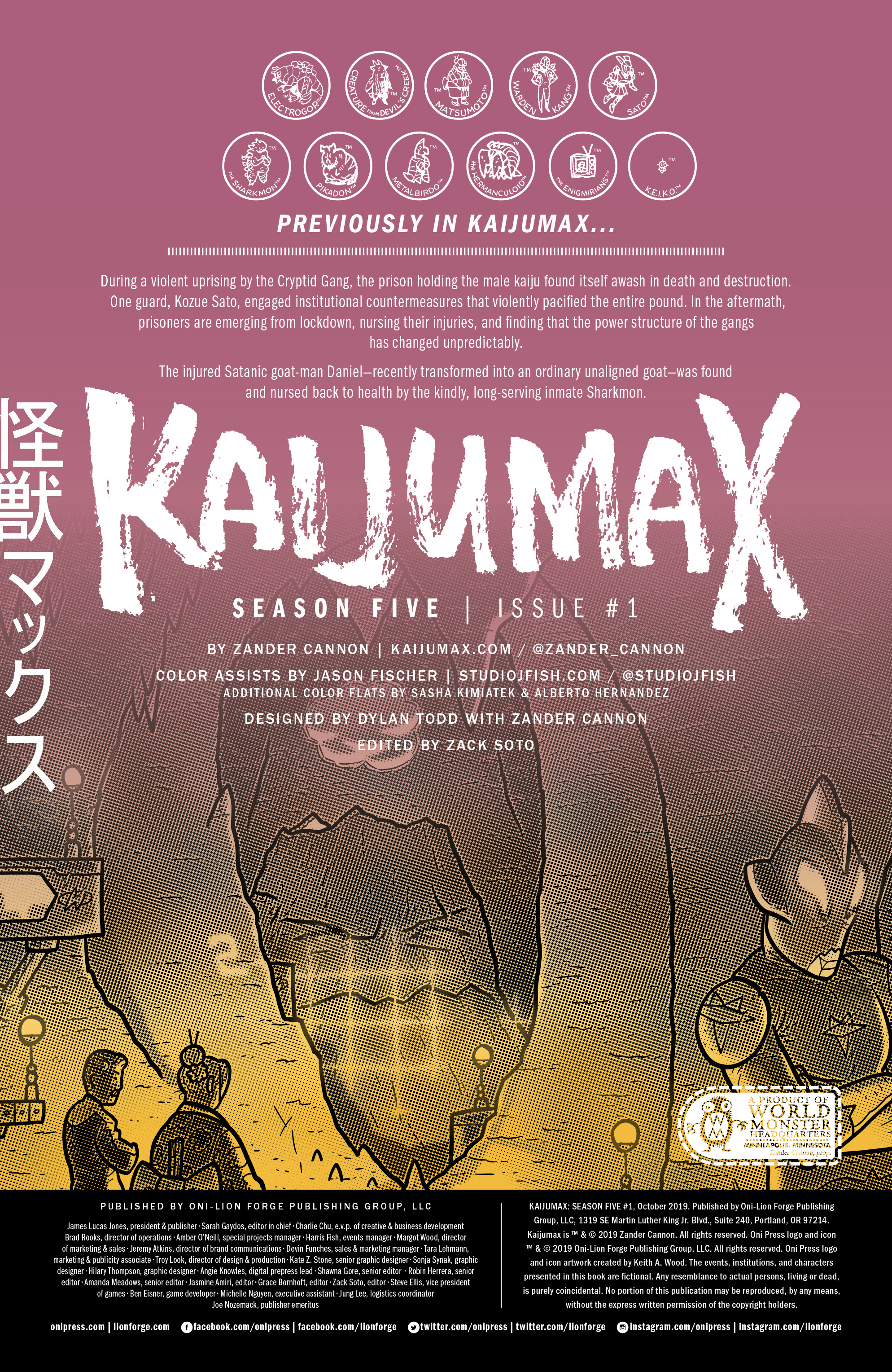 Kaijumax Season Five (2019-): Chapter 1 - Page 2
