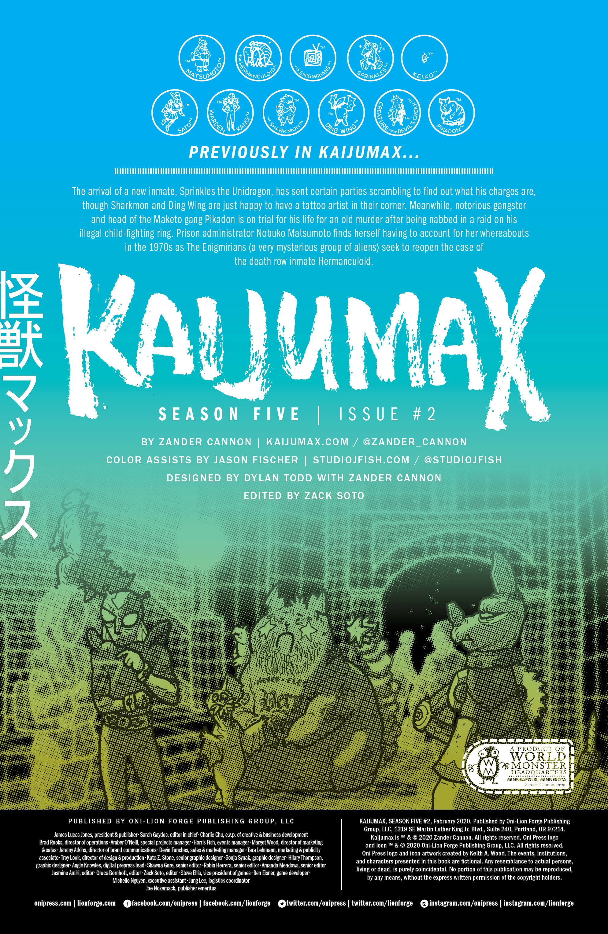 Kaijumax Season Five (2019-): Chapter 2 - Page 2