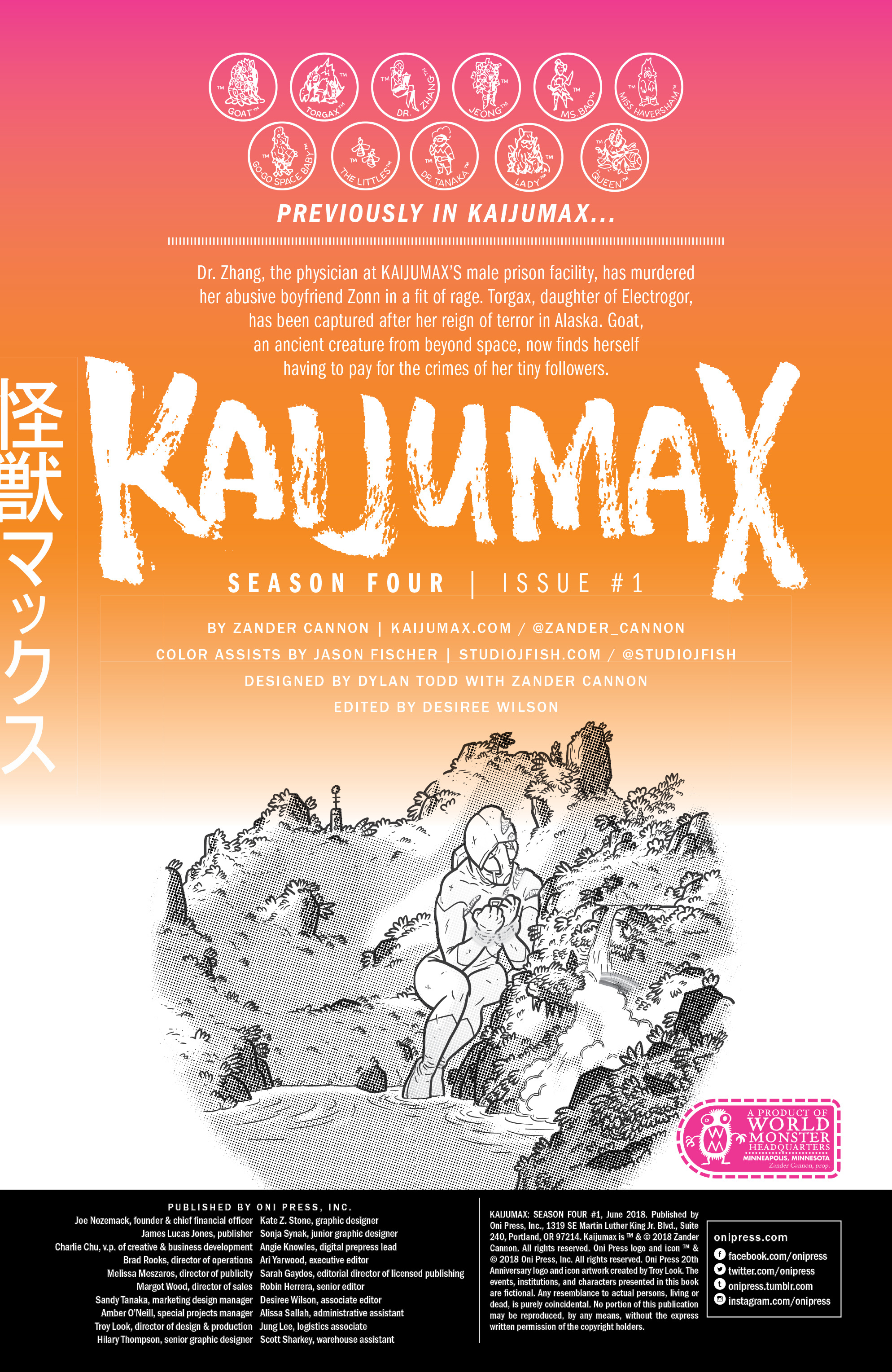 Kaijumax: Season Four (2018-): Chapter 1 - Page 2