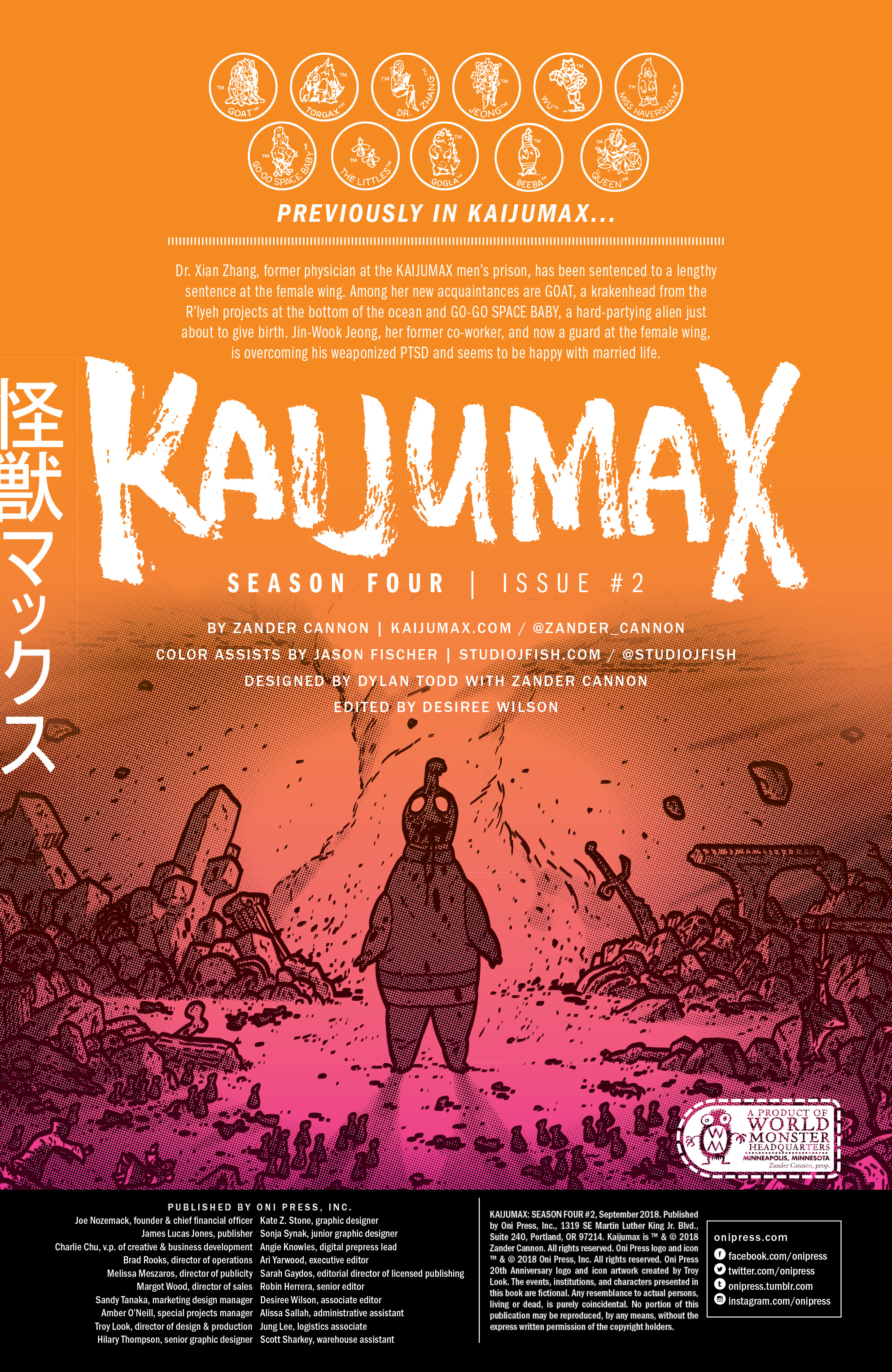 Kaijumax: Season Four (2018-): Chapter 2 - Page 2
