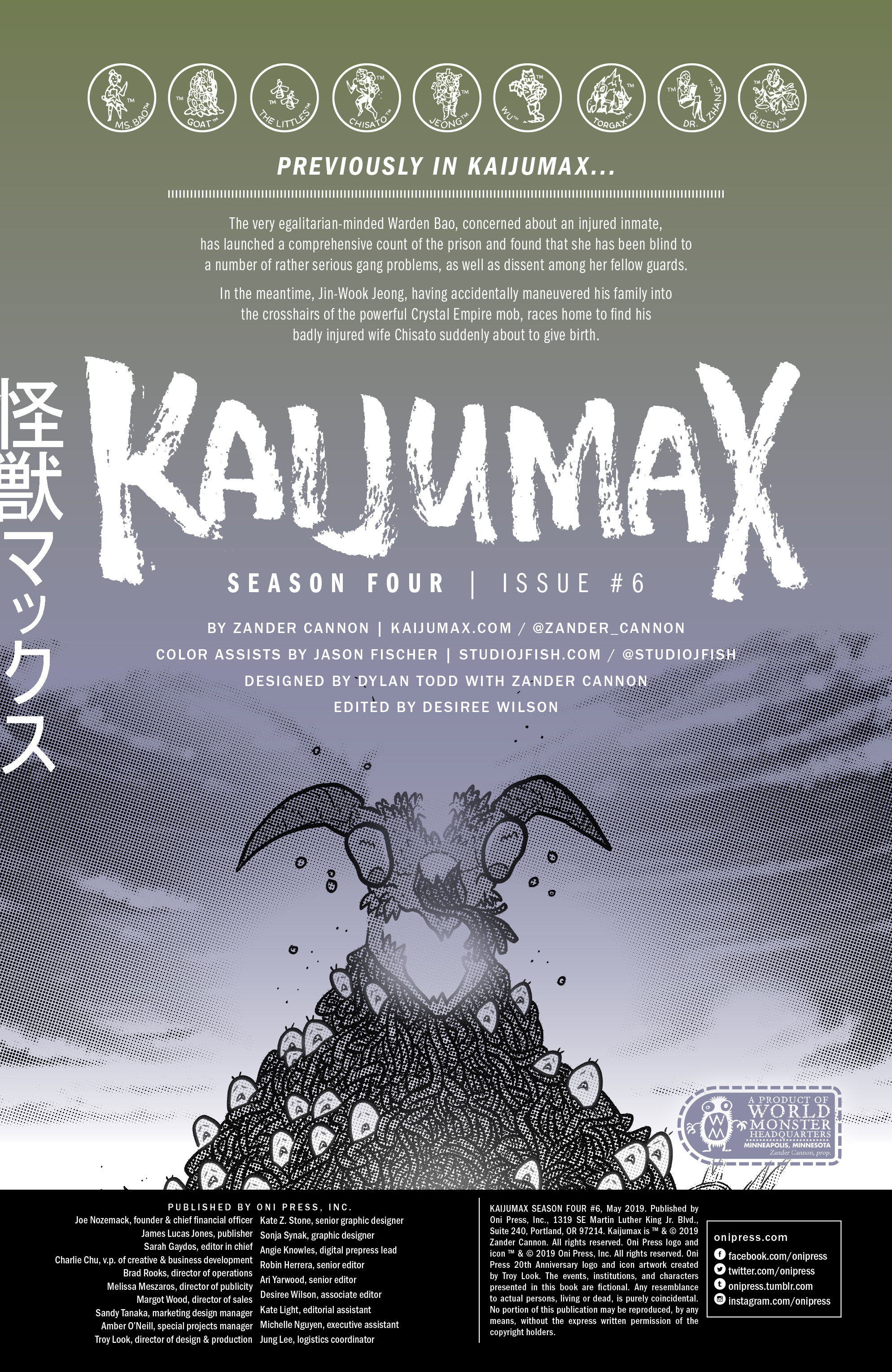 Kaijumax: Season Four (2018-): Chapter 6 - Page 2