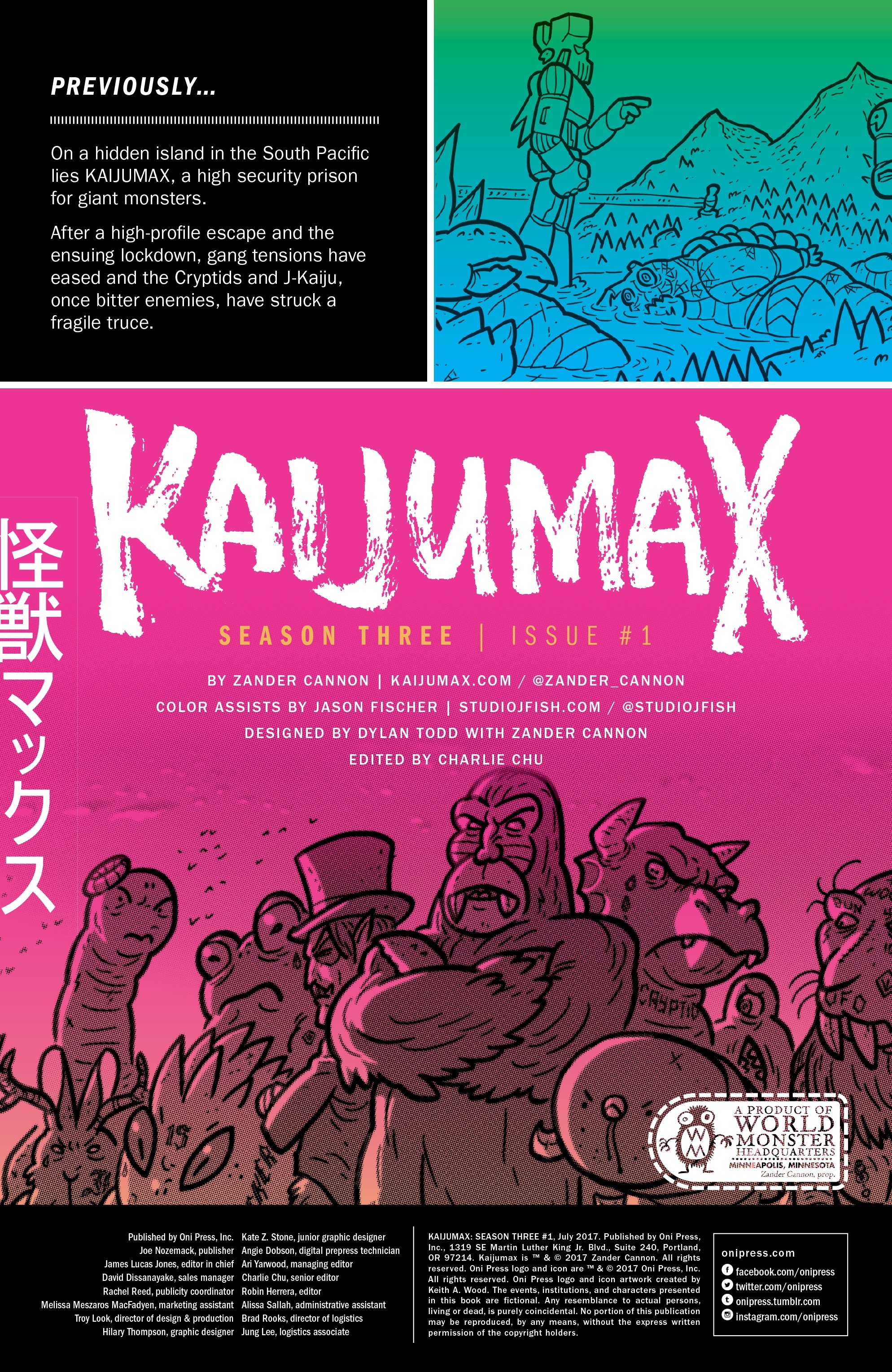 Kaijumax: Season Three (2017): Chapter 1 - Page 2