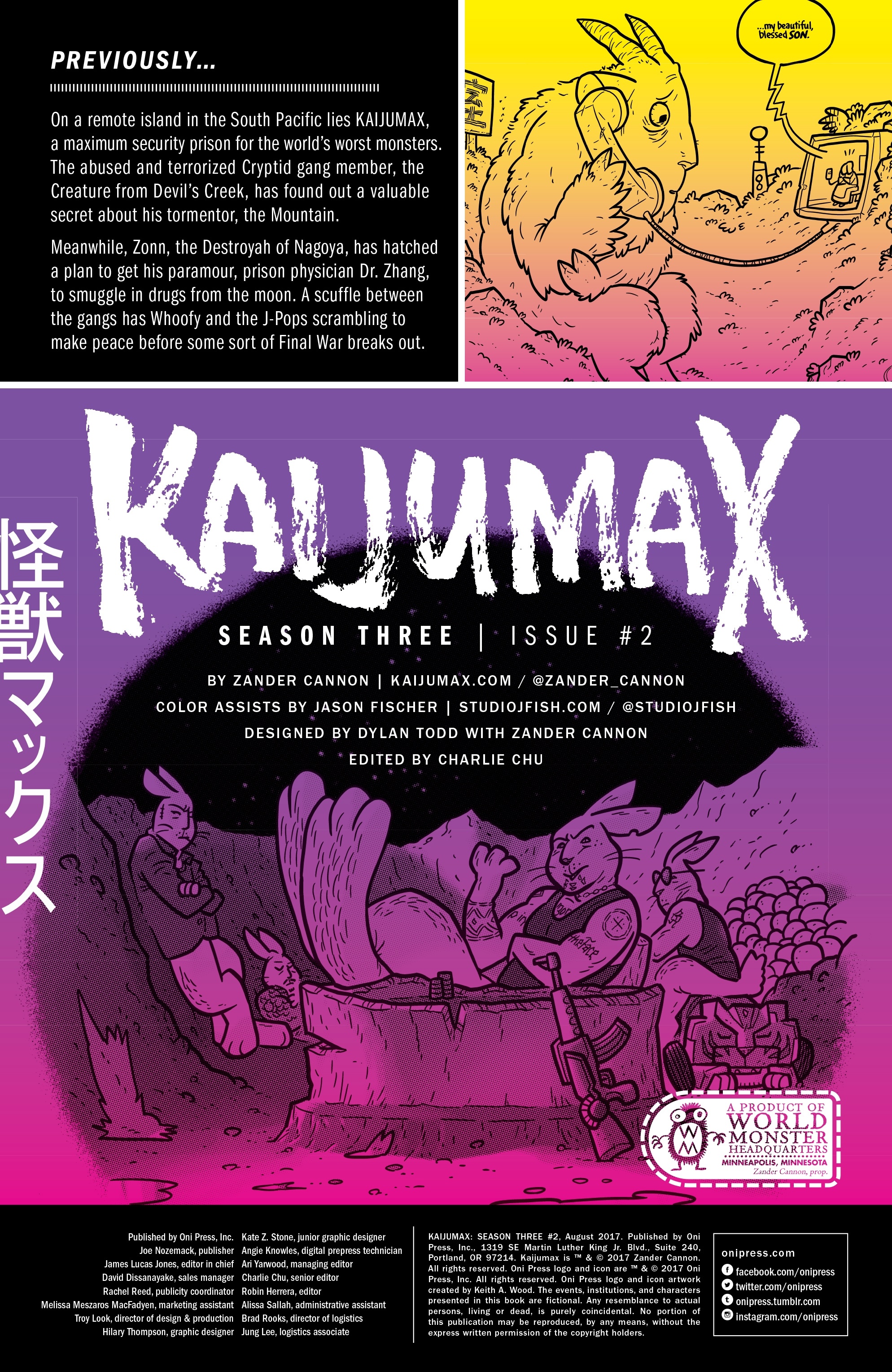 Kaijumax: Season Three (2017): Chapter 2 - Page 2