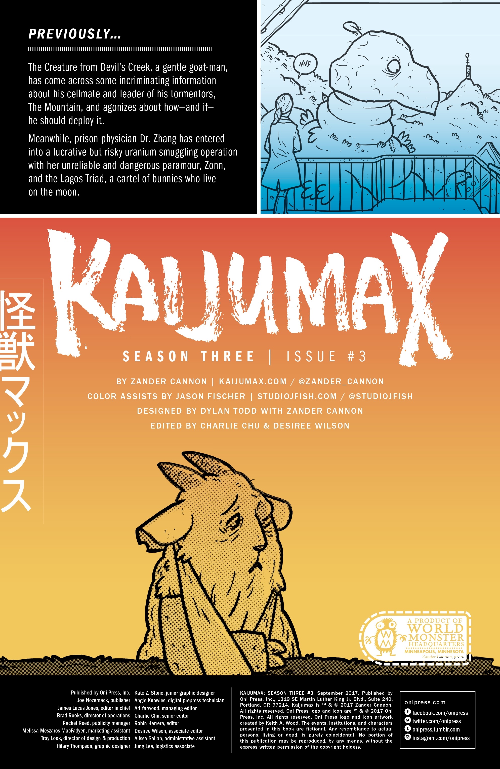 Kaijumax: Season Three (2017): Chapter 3 - Page 2