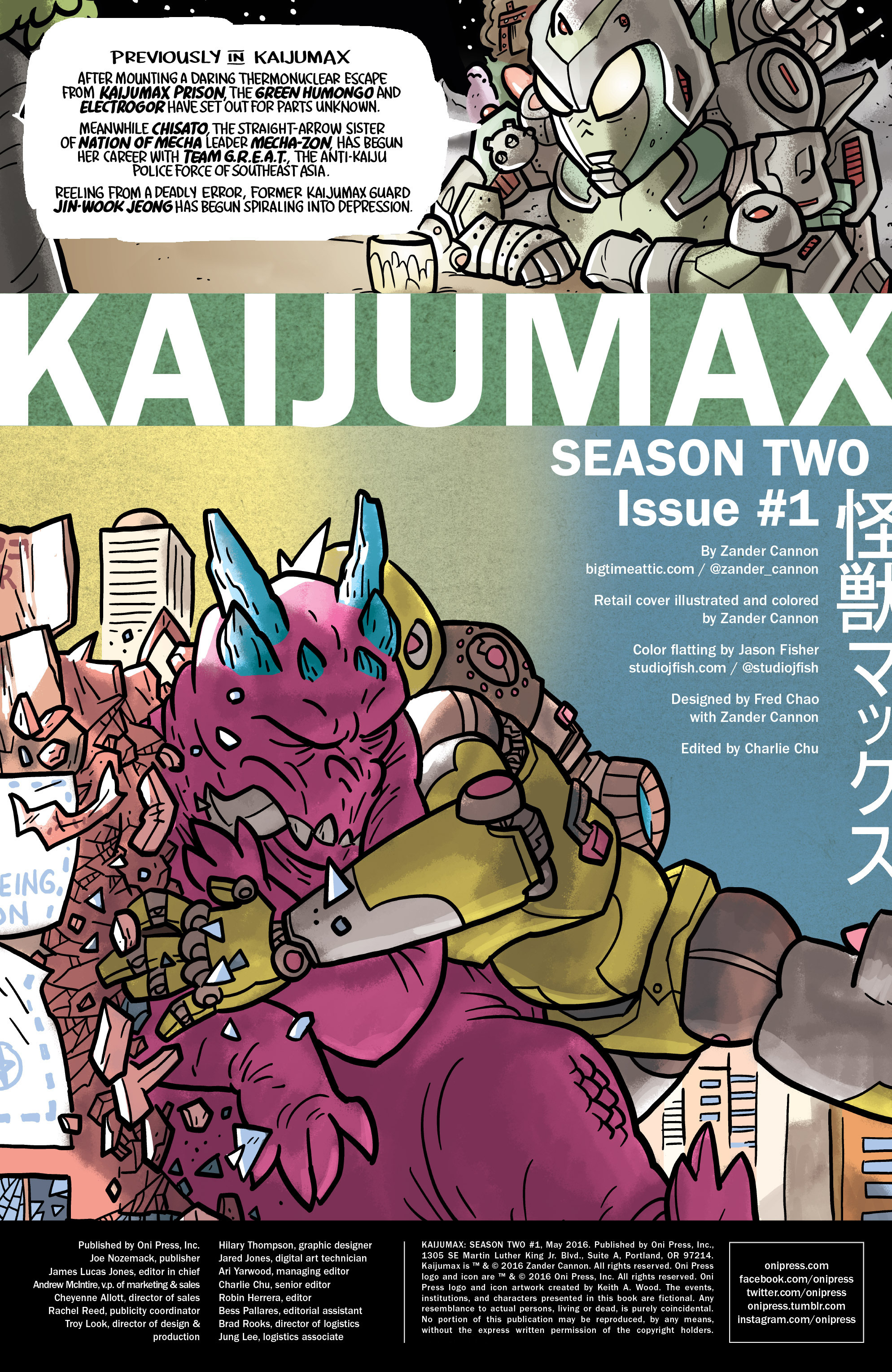 Kaijumax: Season Two (2016): Chapter 1 - Page 2