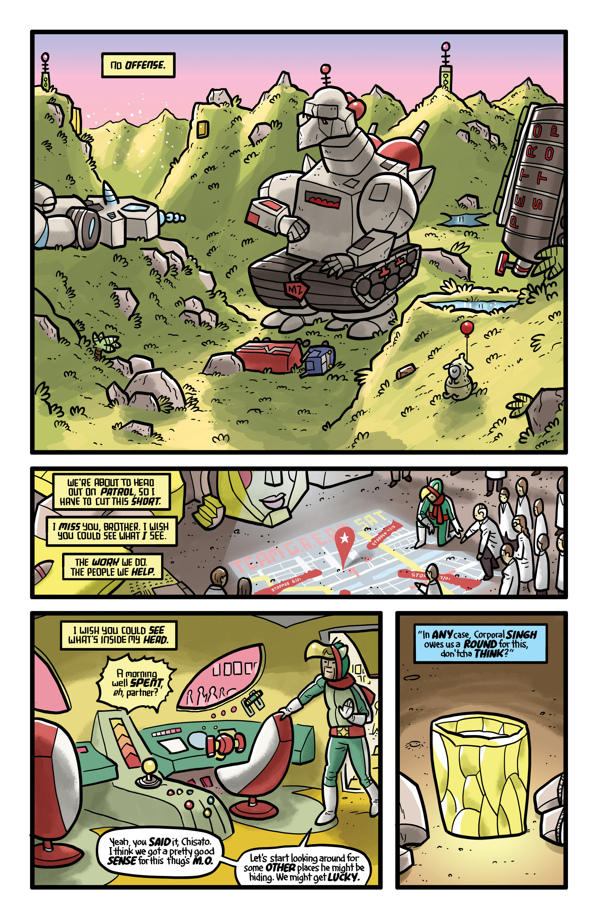 <{ $series->title }} issue 1 - Page 9