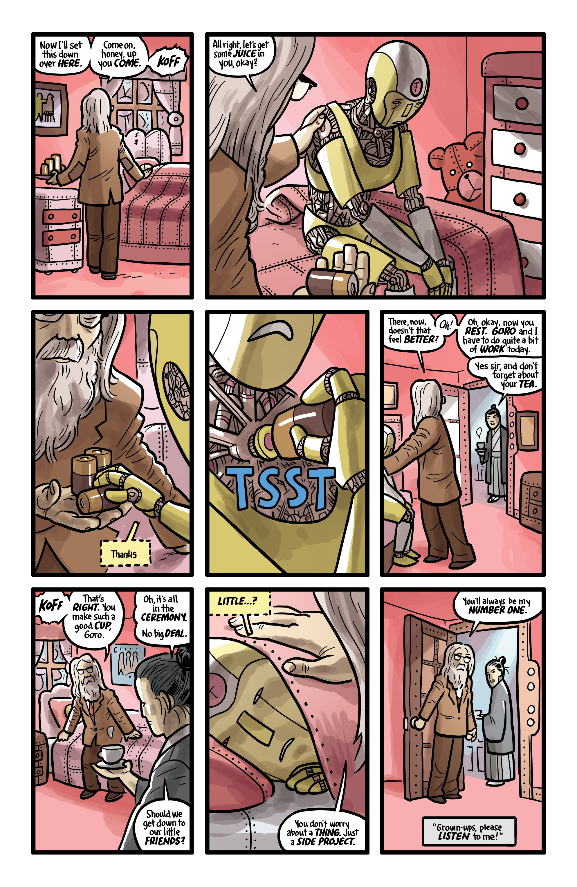 <{ $series->title }} issue 3 - Page 8