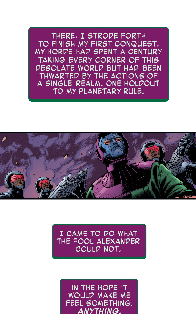 Kang the Conqueror Only Myself Left to Conquer Infinity Comic (2023) issue 8 - Page 13