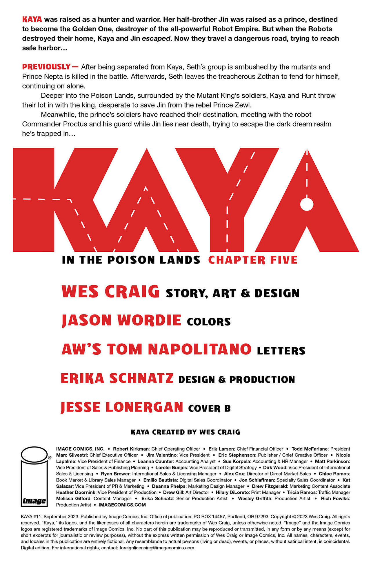 Kaya (2022-): Chapter 11 - Page 2