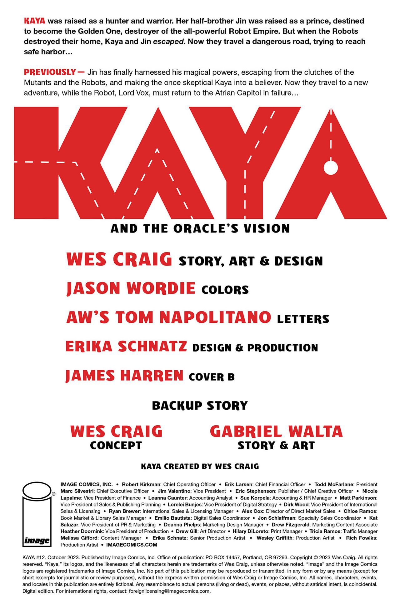 Kaya (2022-): Chapter 12 - Page 2