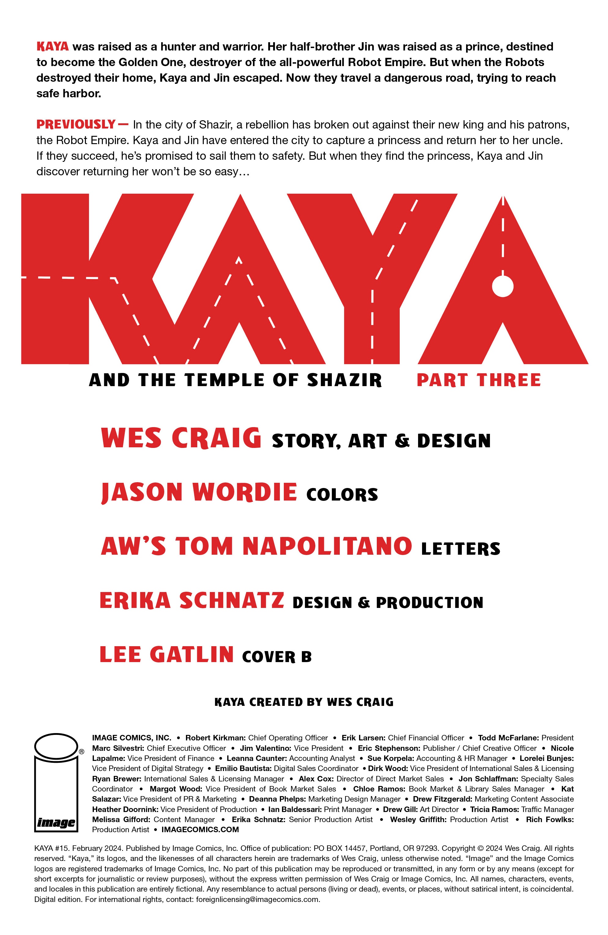 Kaya (2022-) issue 15 - Page 2