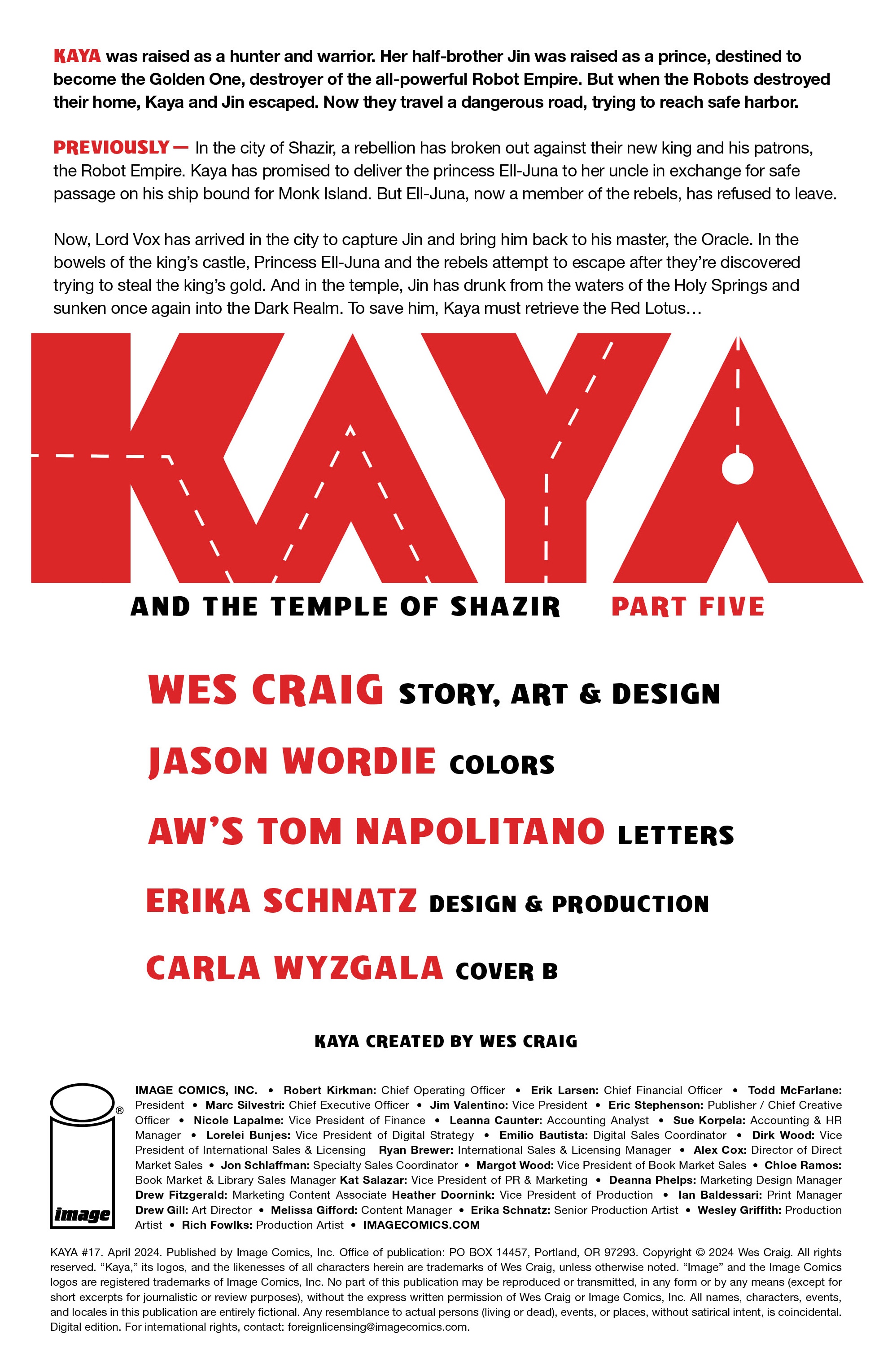 Kaya (2022-) issue 17 - Page 2