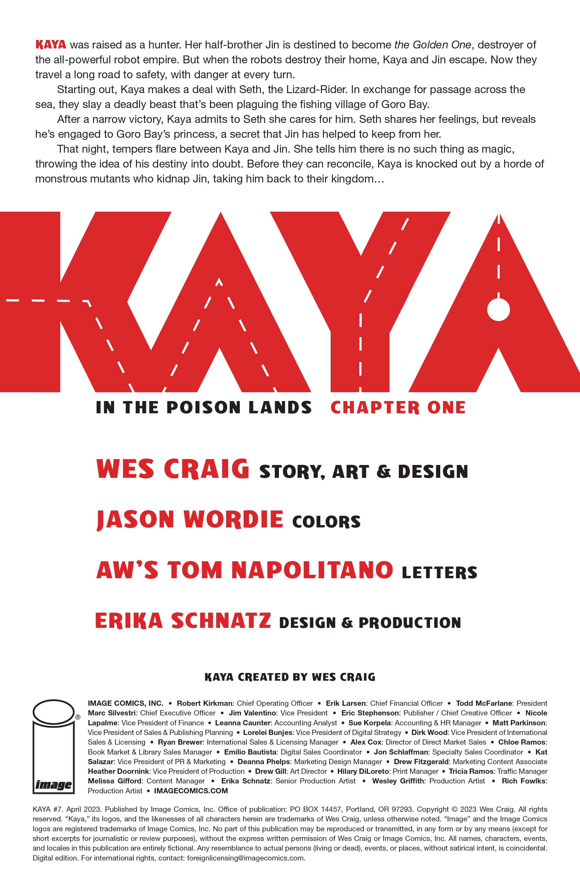 Kaya (2022-): Chapter 7 - Page 2