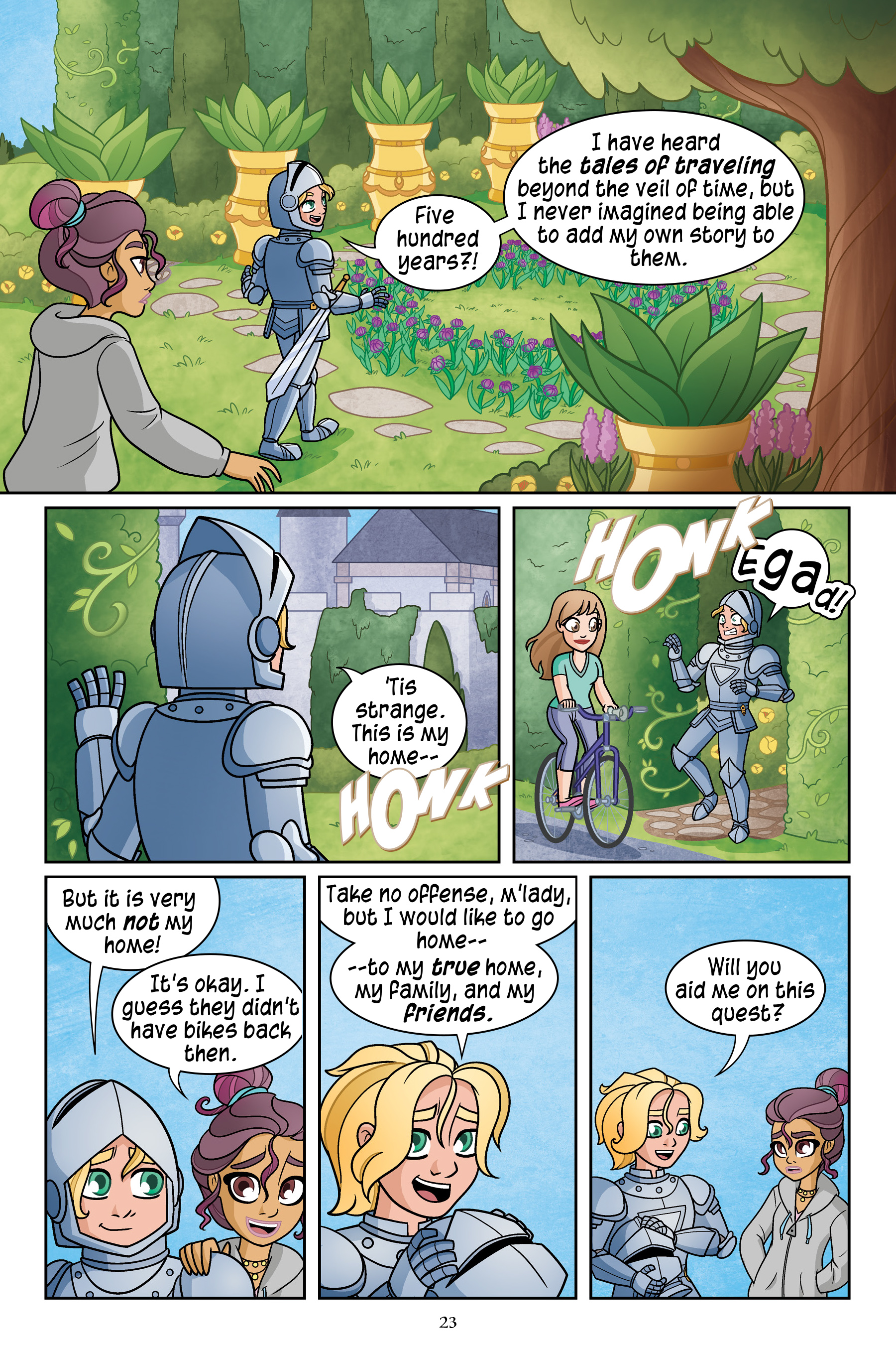 Kenzie's Kingdom (2022) issue TPB - Page 17