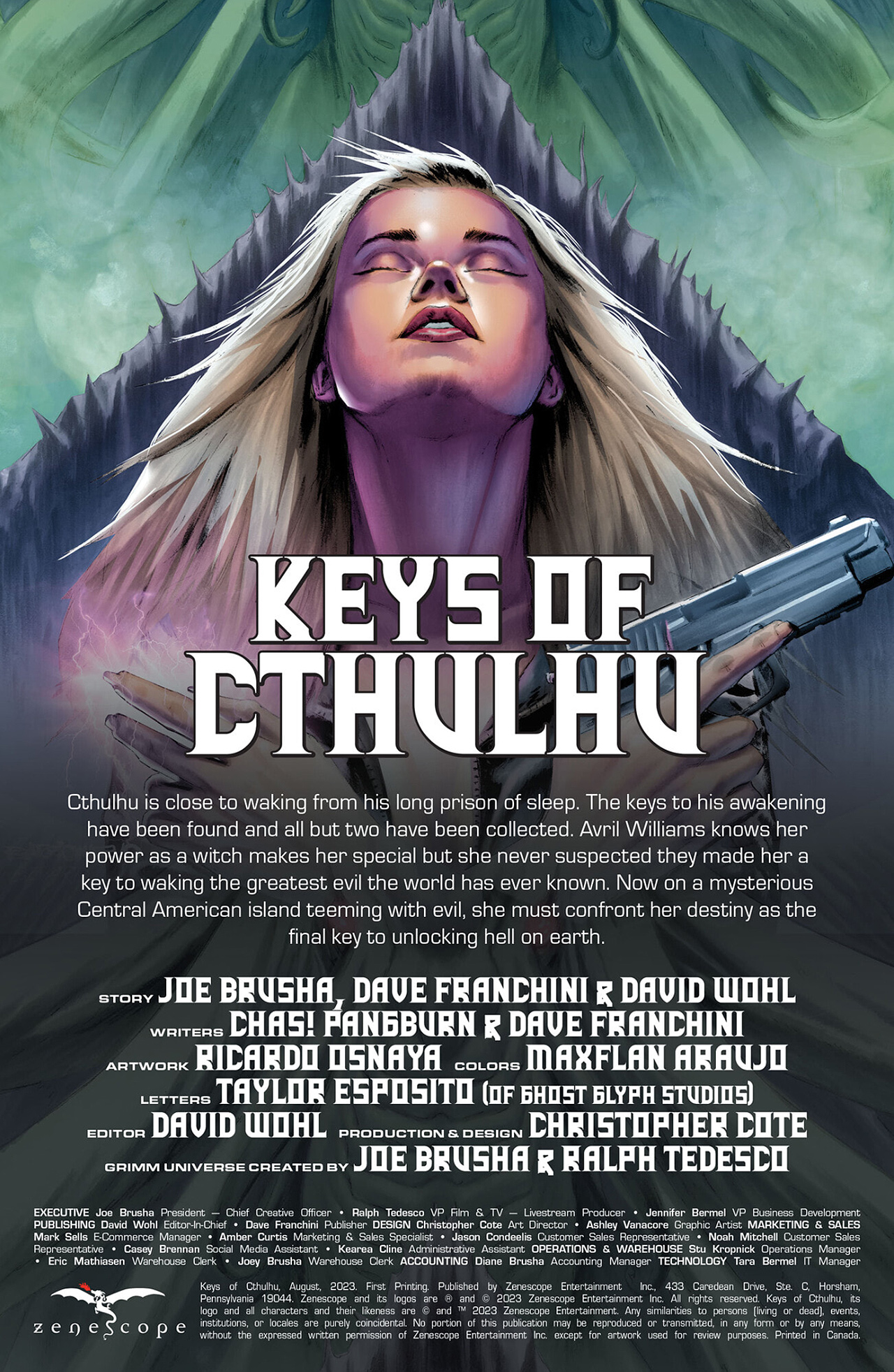 Keys of Cthulhu (2023-) issue 1 - Page 2