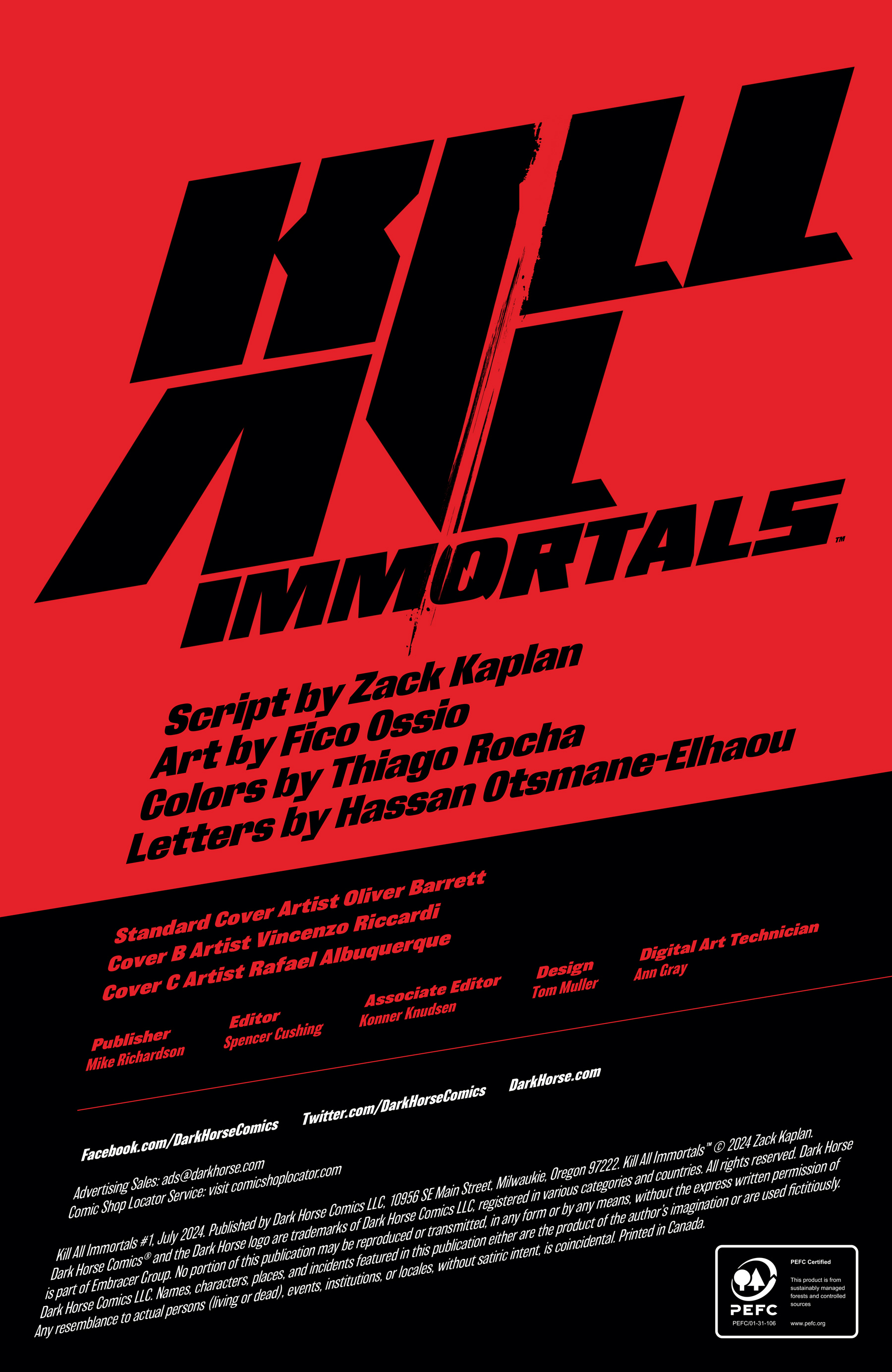 Kill All Immortals (2024-) issue 1 - Page 2