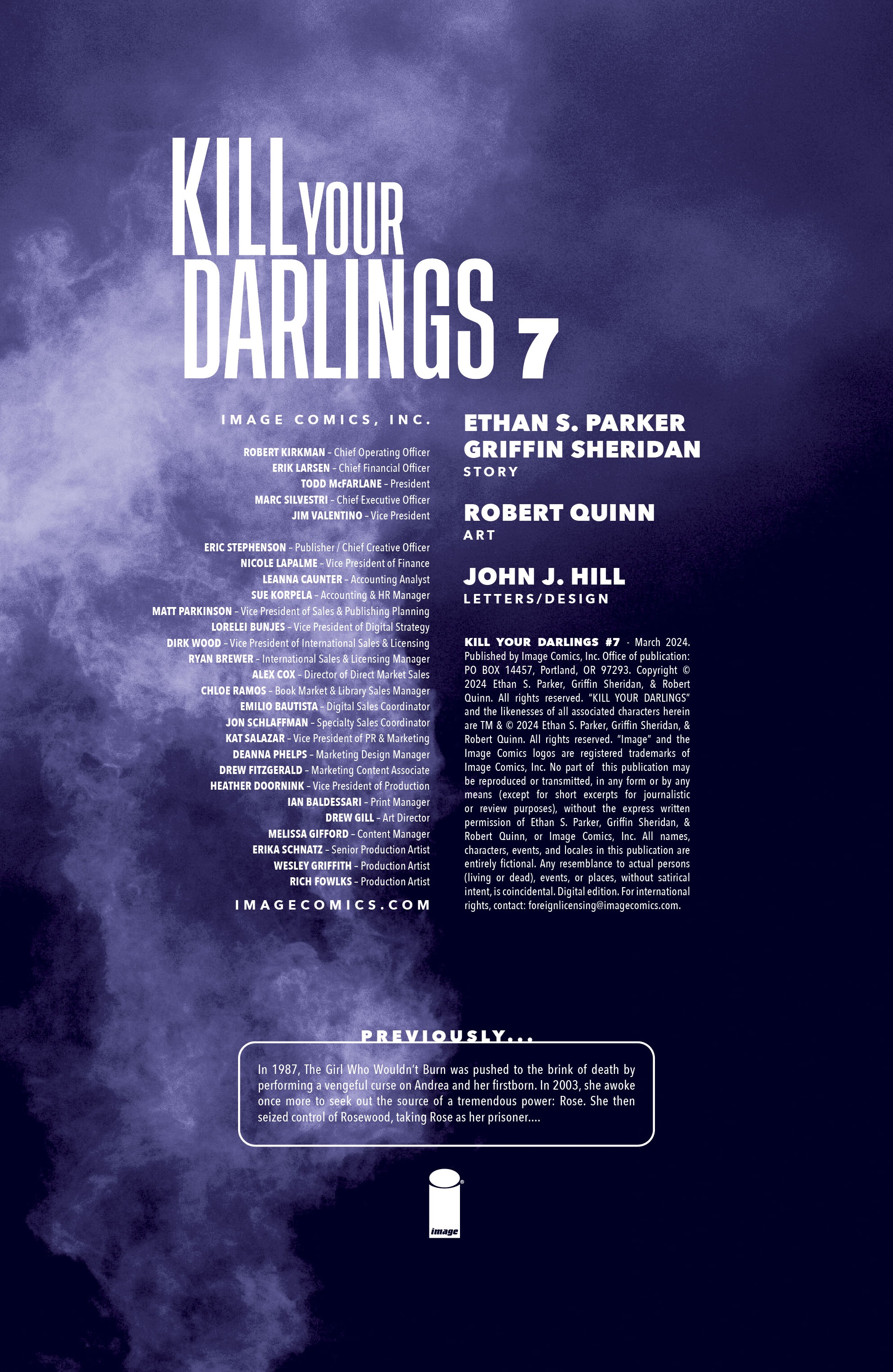 Kill Your Darlings (2023-): Chapter 7 - Page 2