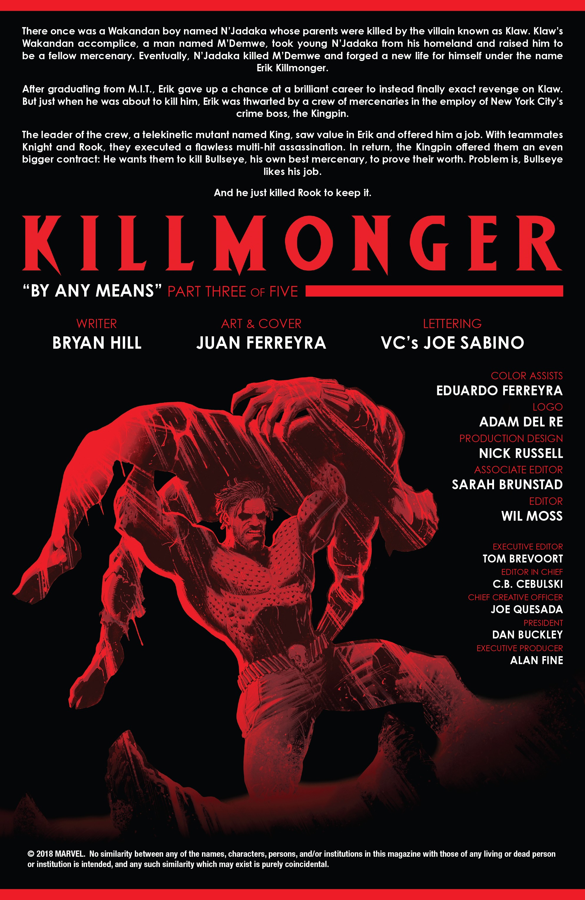 Killmonger (2018-): Chapter 3 - Page 3