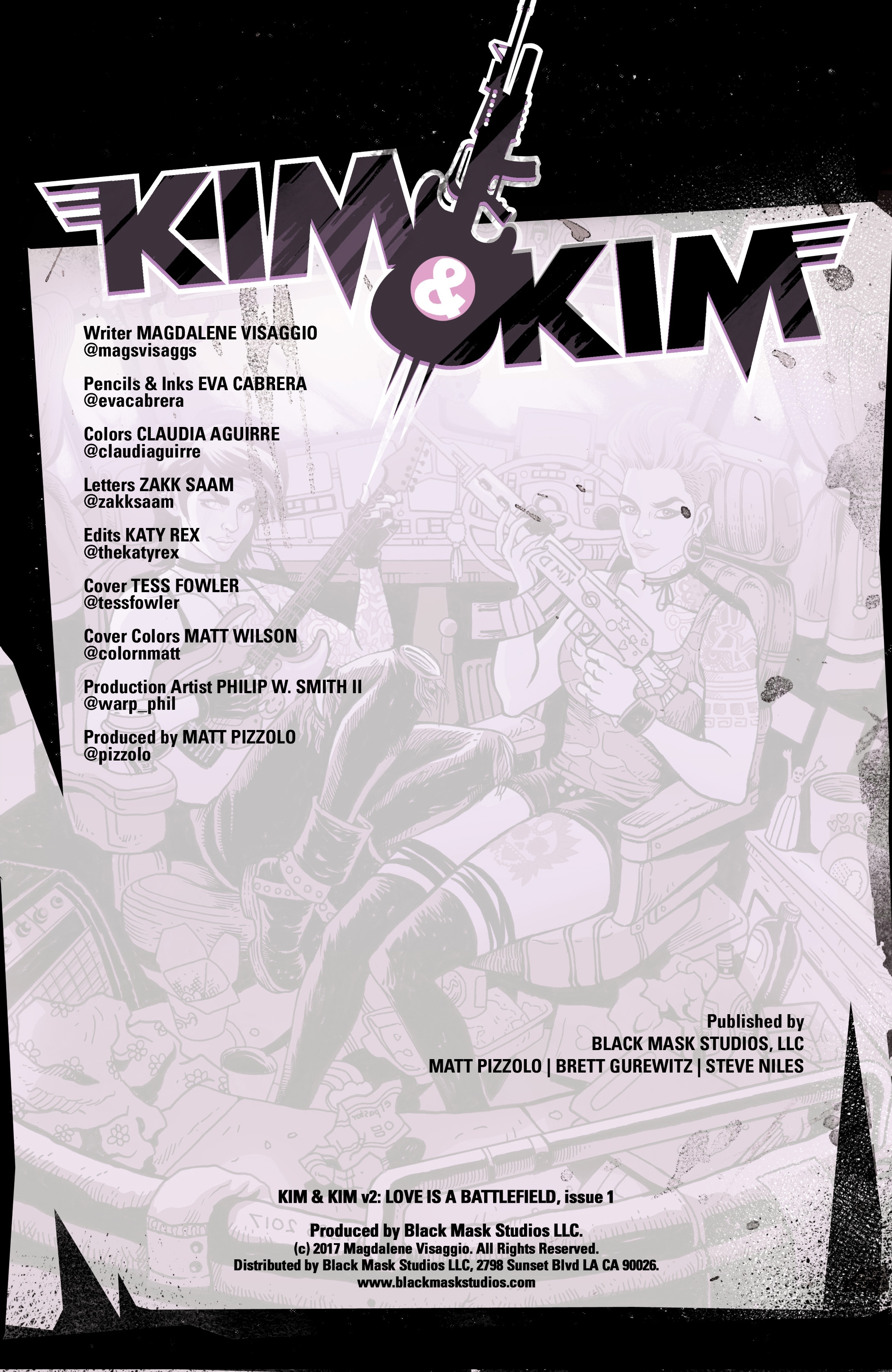 Kim & Kim: Love Is A Battlefield (2017) issue 1 - Page 2