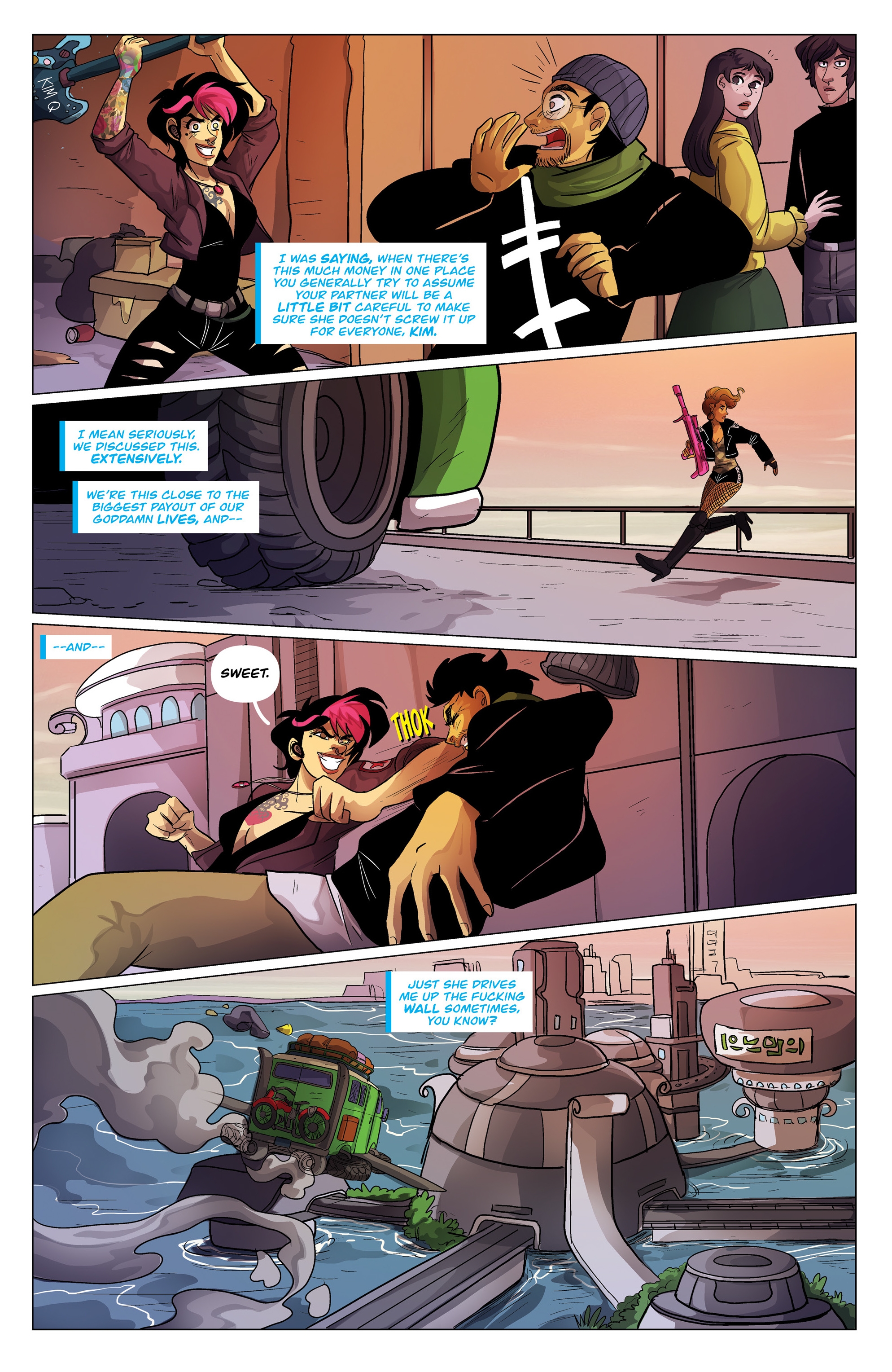 Kim & Kim: Love Is A Battlefield (2017) issue 1 - Page 4