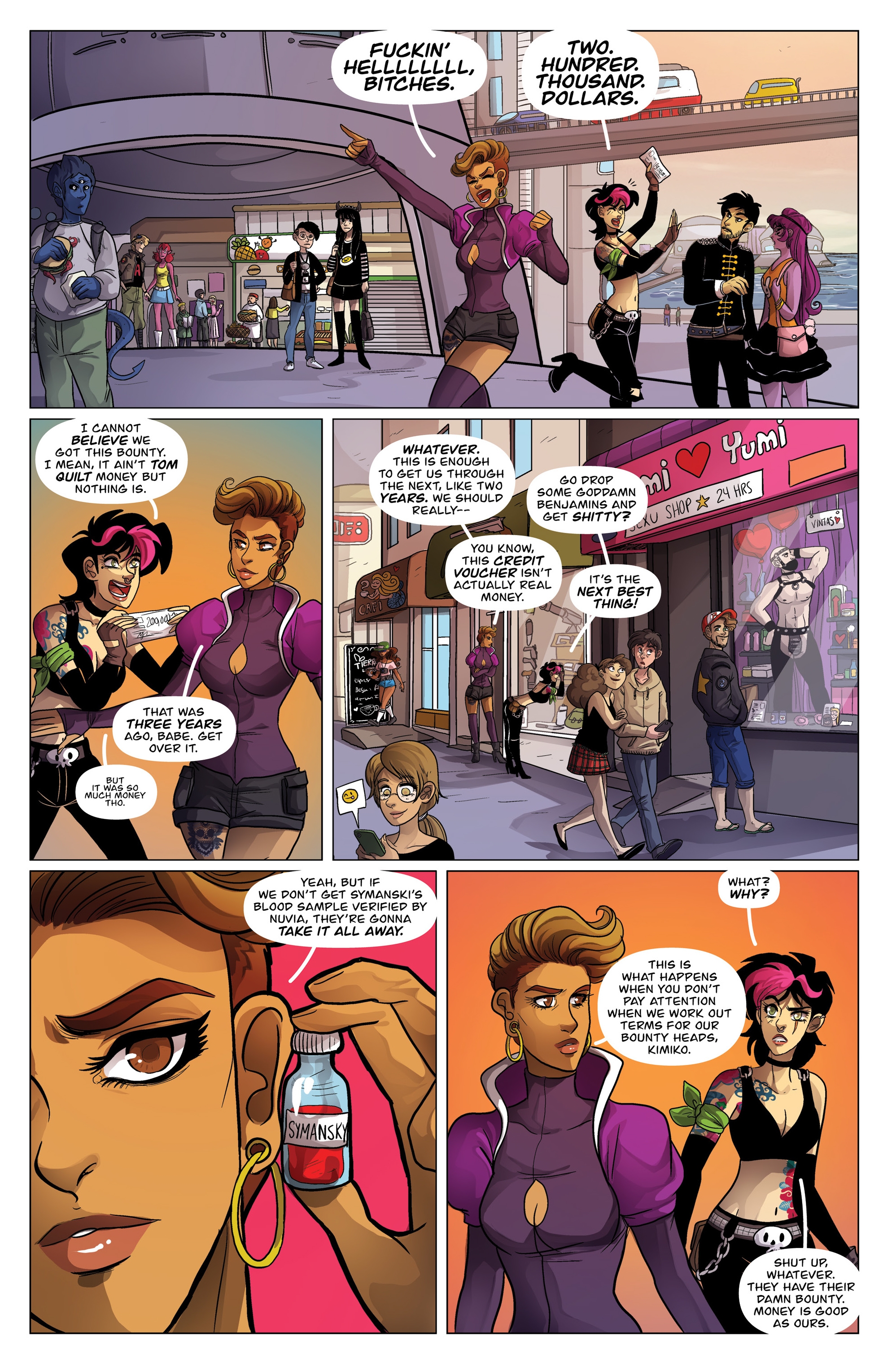 Kim & Kim: Love Is A Battlefield (2017) issue 1 - Page 8