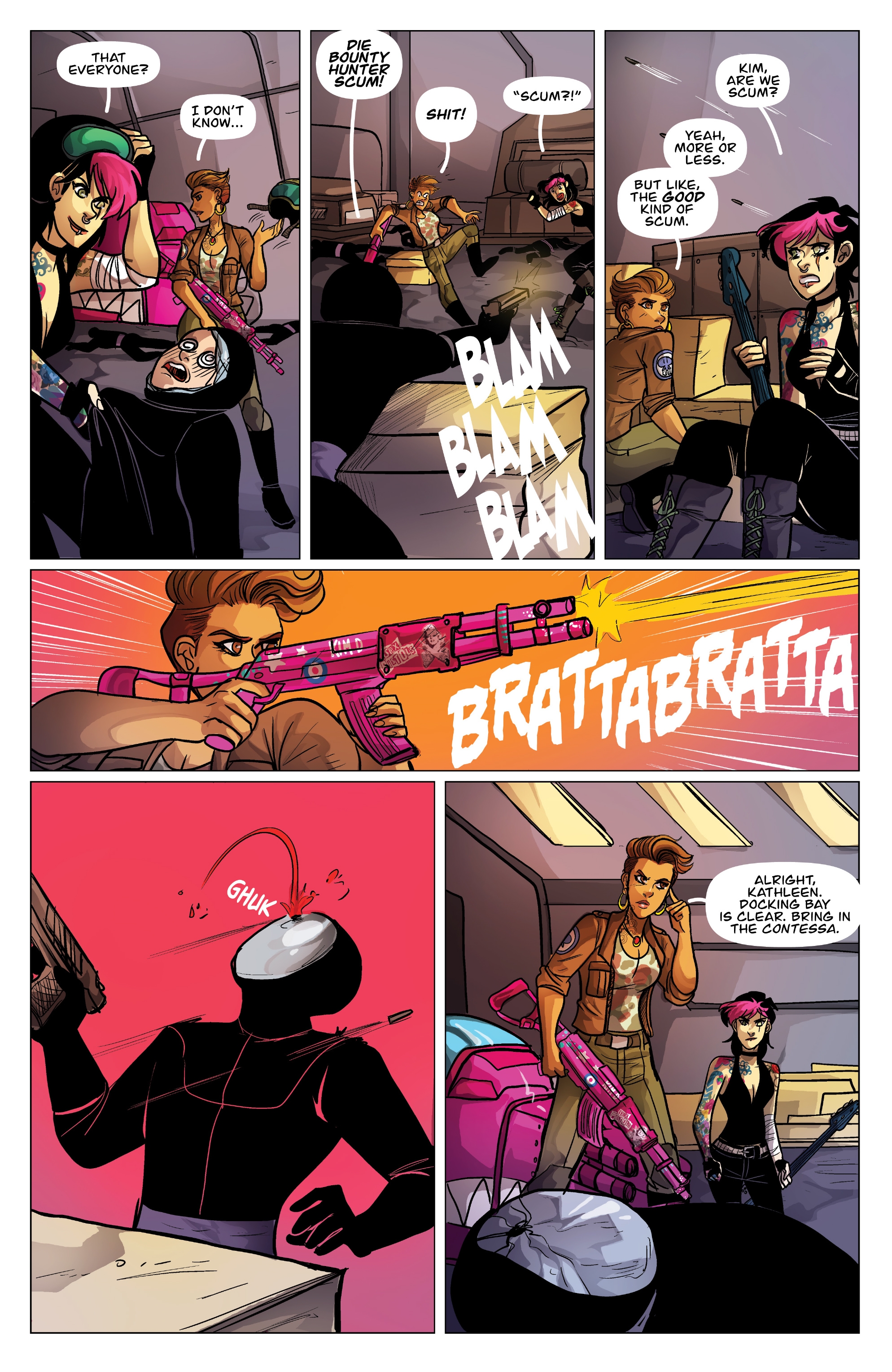 Kim & Kim: Love Is A Battlefield (2017) issue 4 - Page 8