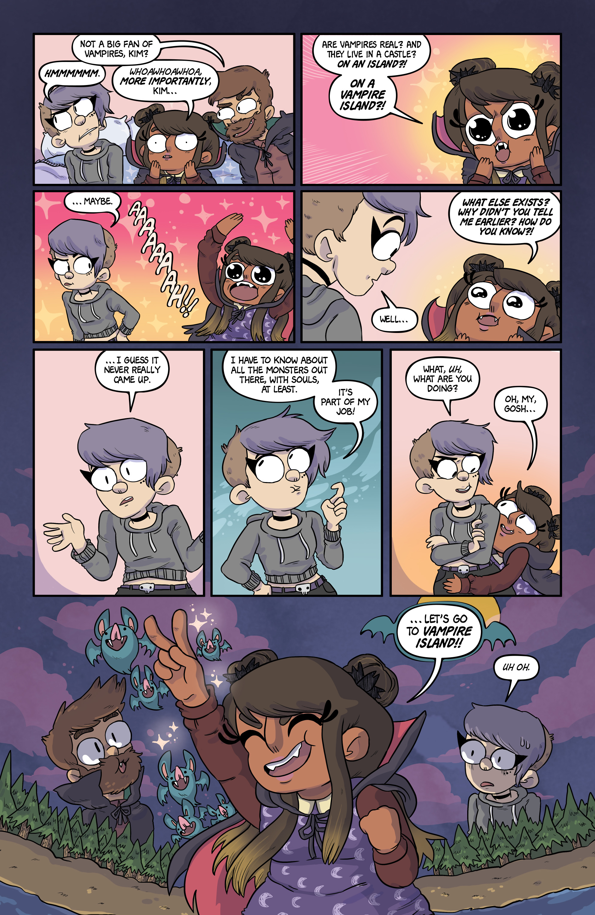 Kim Reaper: Vampire Island (2018-) issue 1 - Page 7