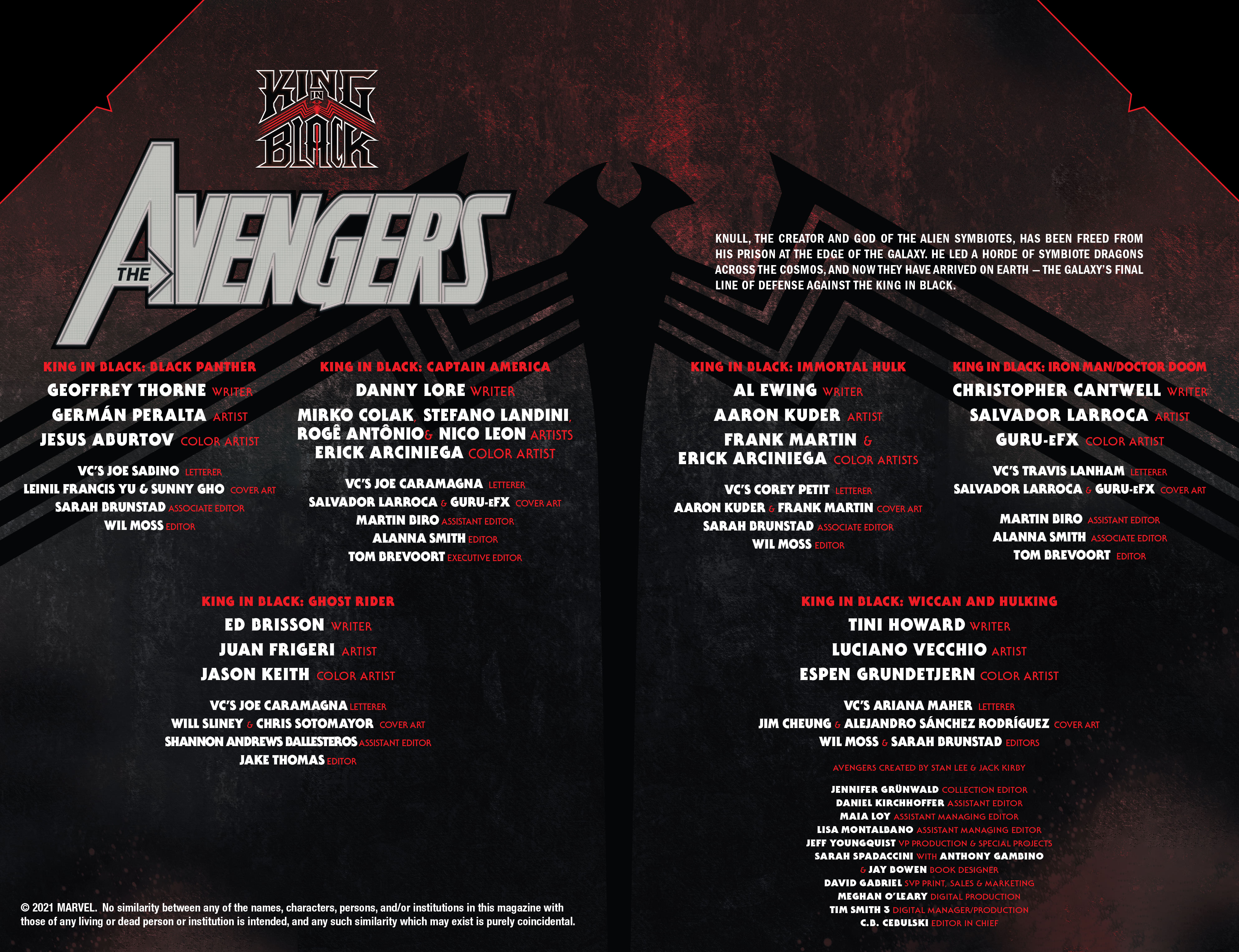 King In Black: Avengers (2021): Chapter TPB - Page 3