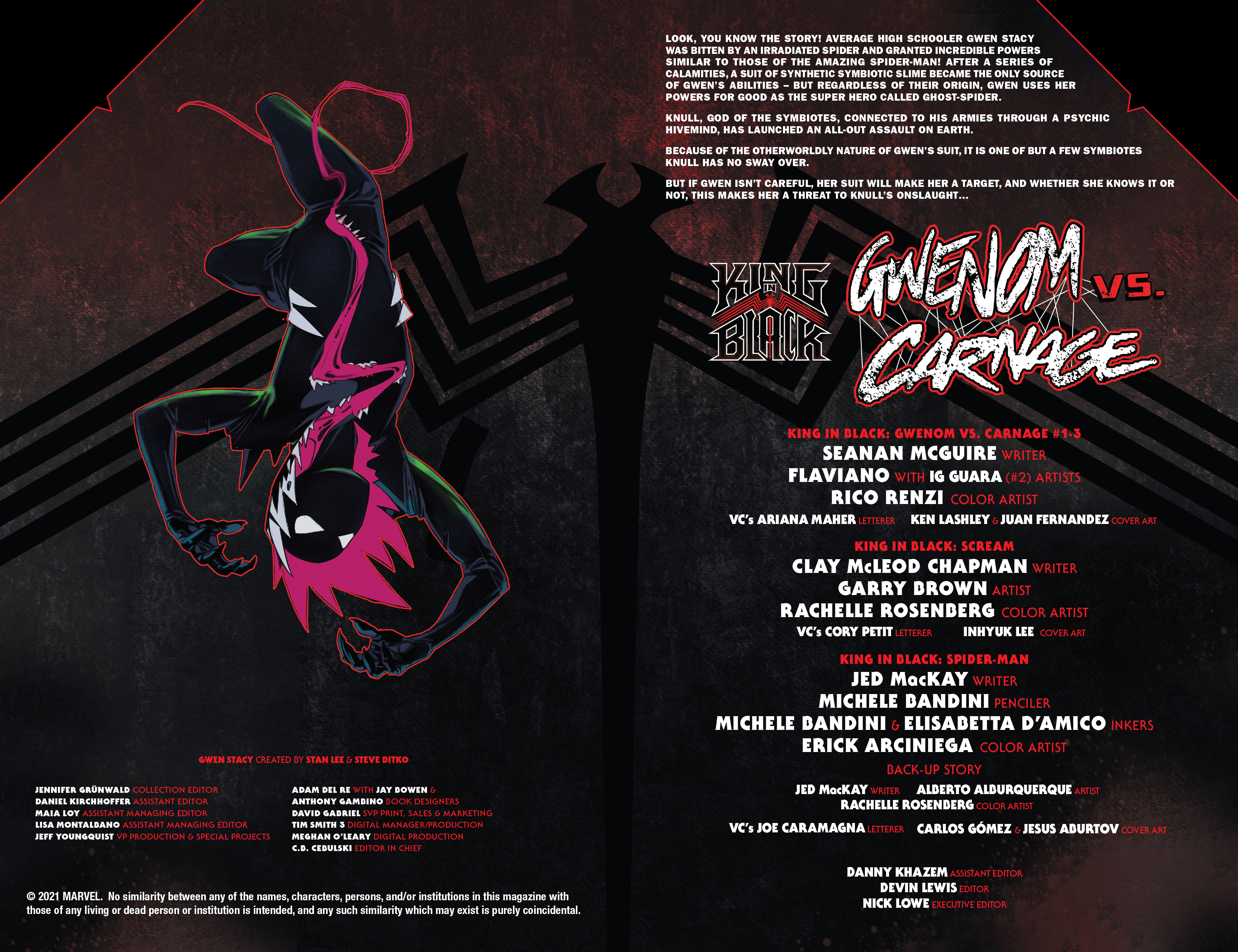 King In Black: Gwenom Vs. Carnage (TPB) (2021): Chapter 1 - Page 3
