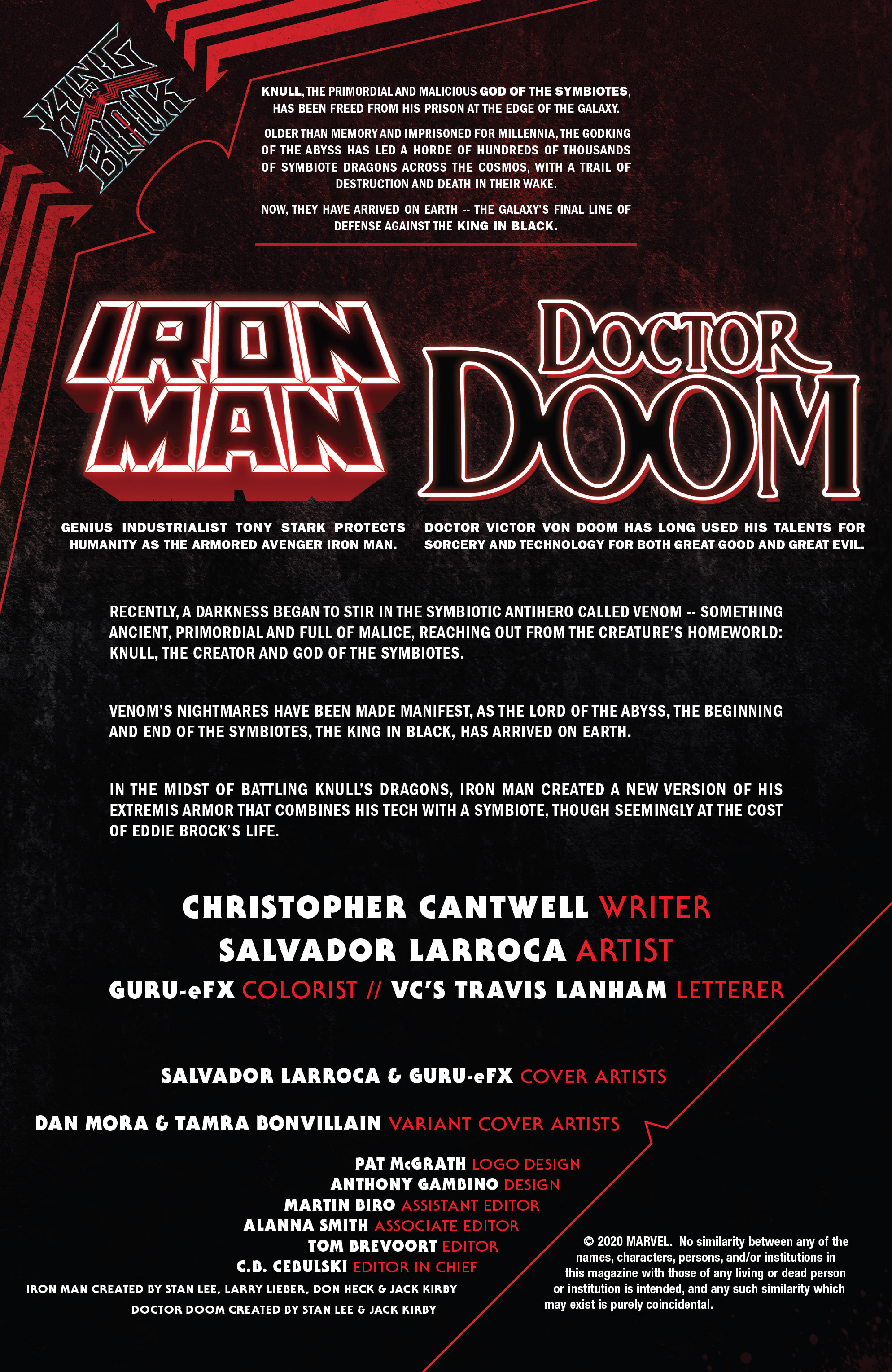 King In Black: Iron Man/Doom (2020): Chapter 1 - Page 2