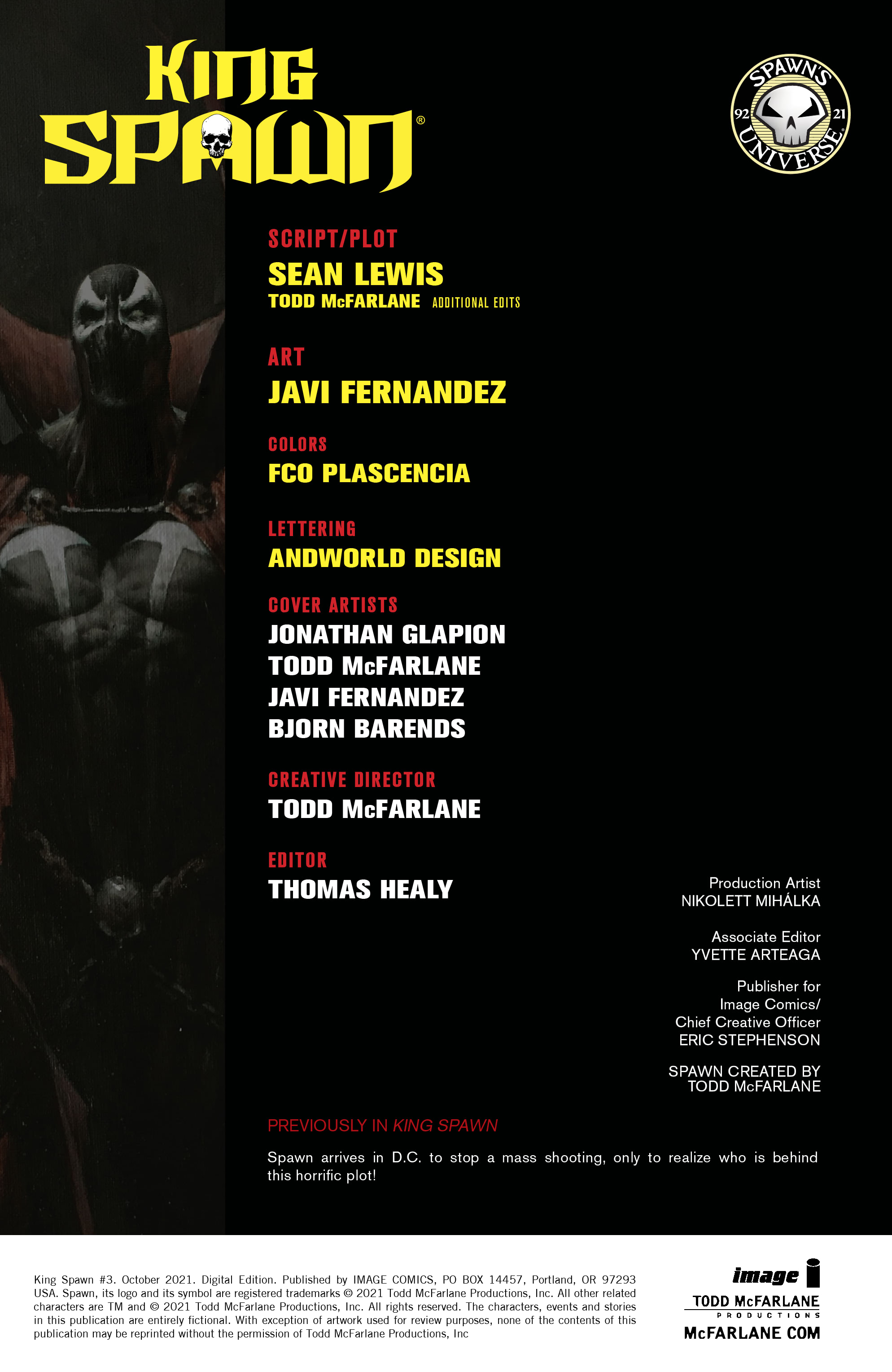 King Spawn (2021-) issue 3 - Page 5