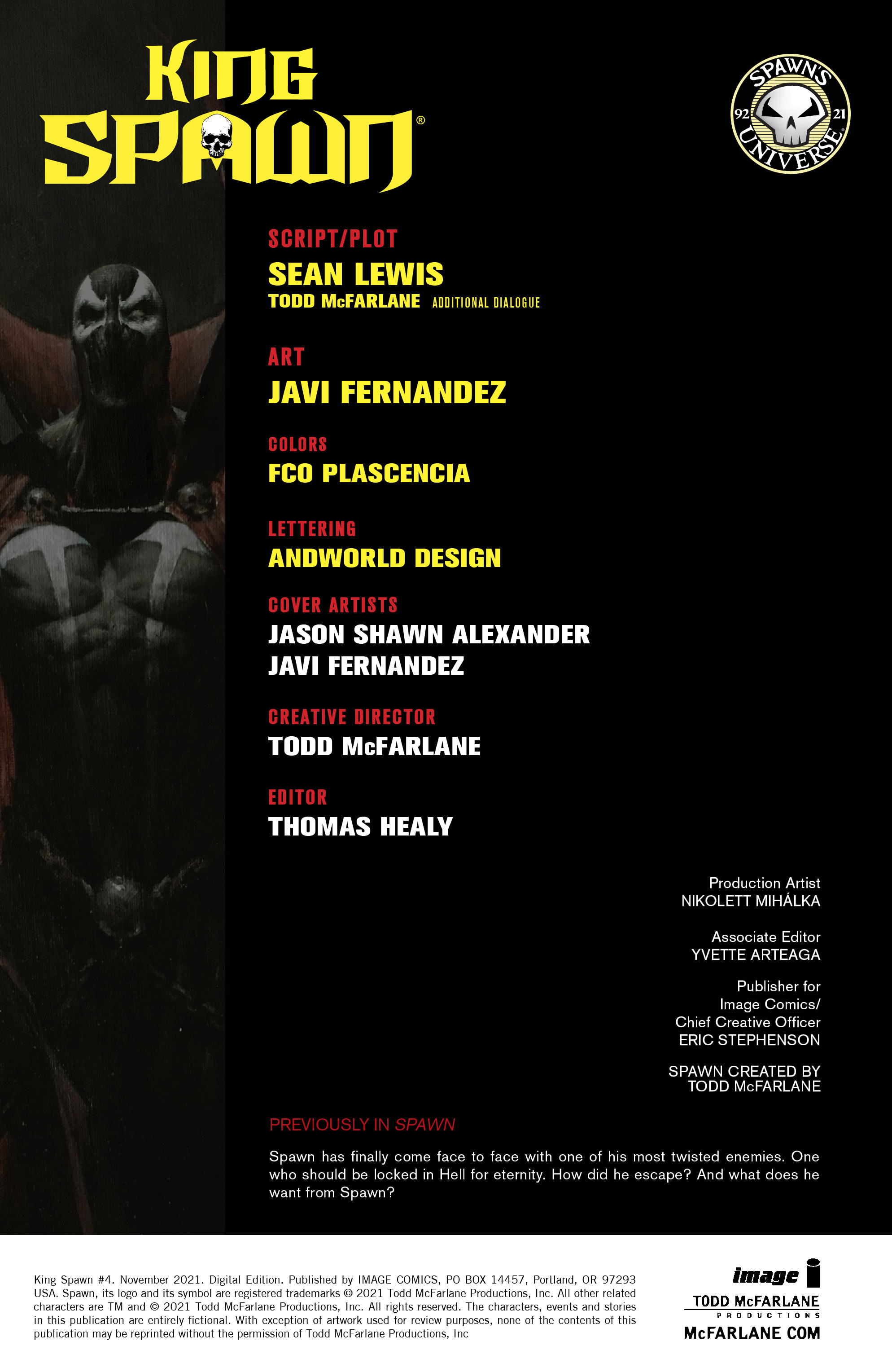 King Spawn (2021-): Chapter 4 - Page 3
