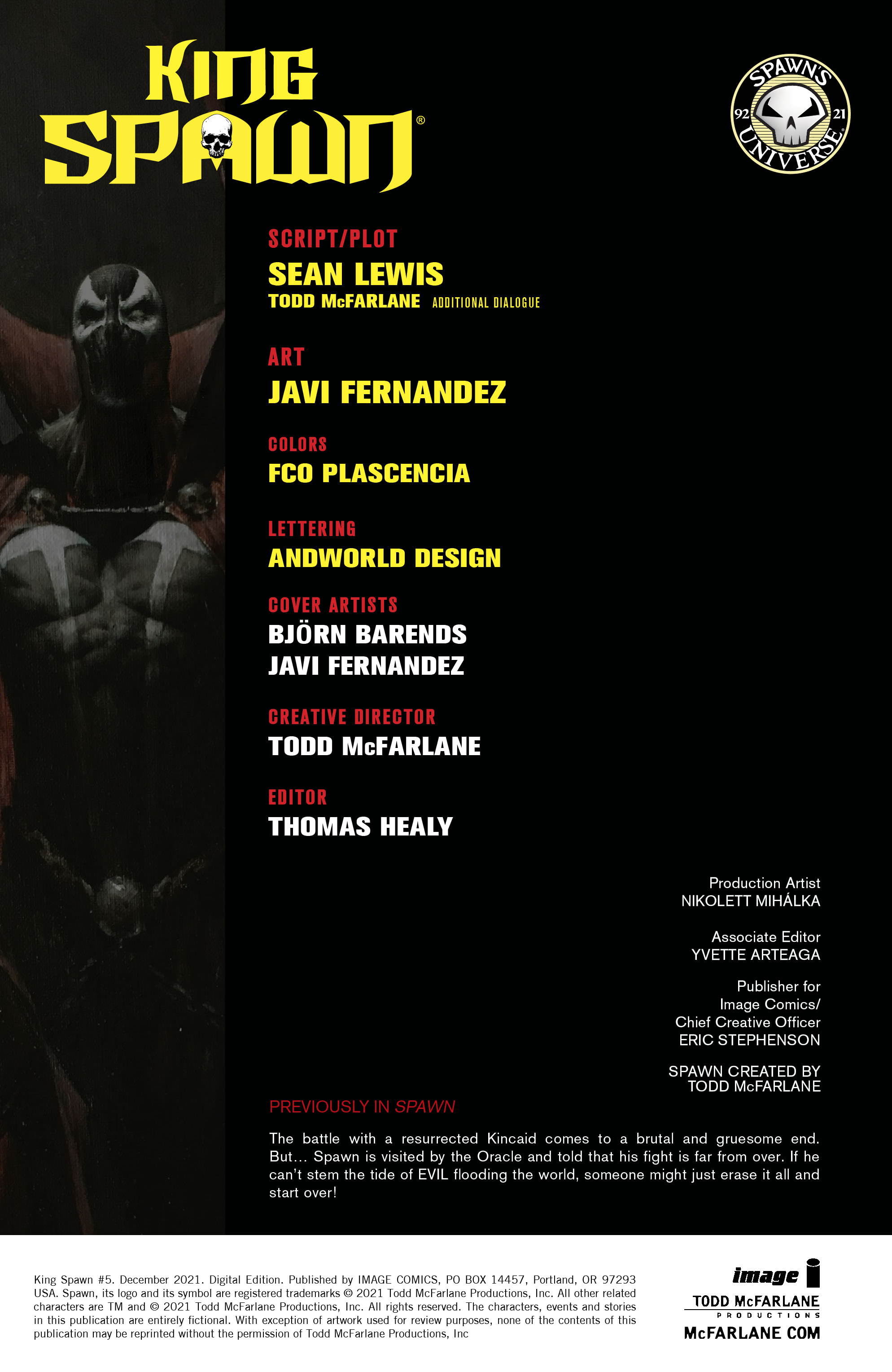 King Spawn (2021-): Chapter 5 - Page 3