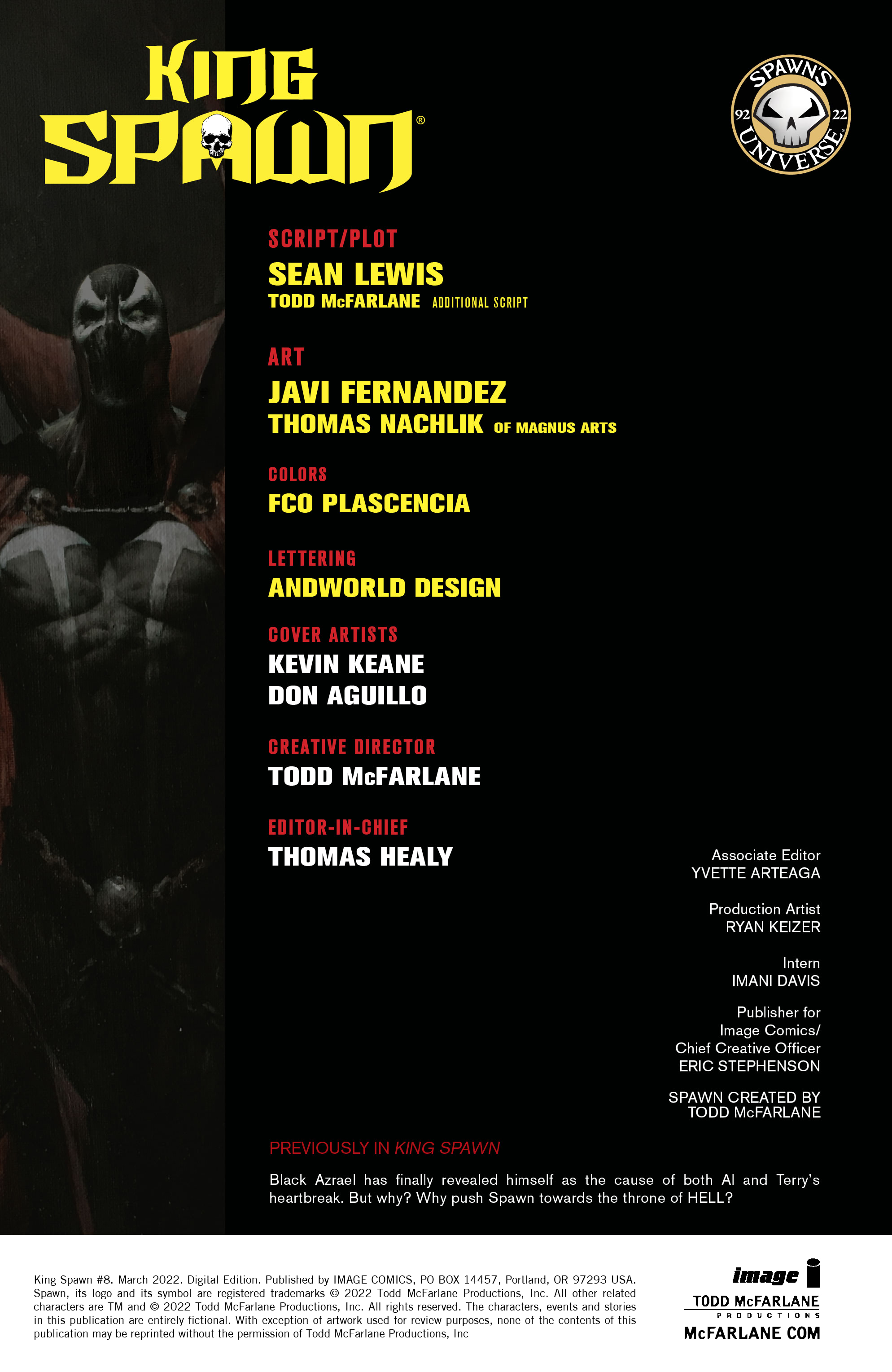 King Spawn (2021-) issue 8 - Page 3