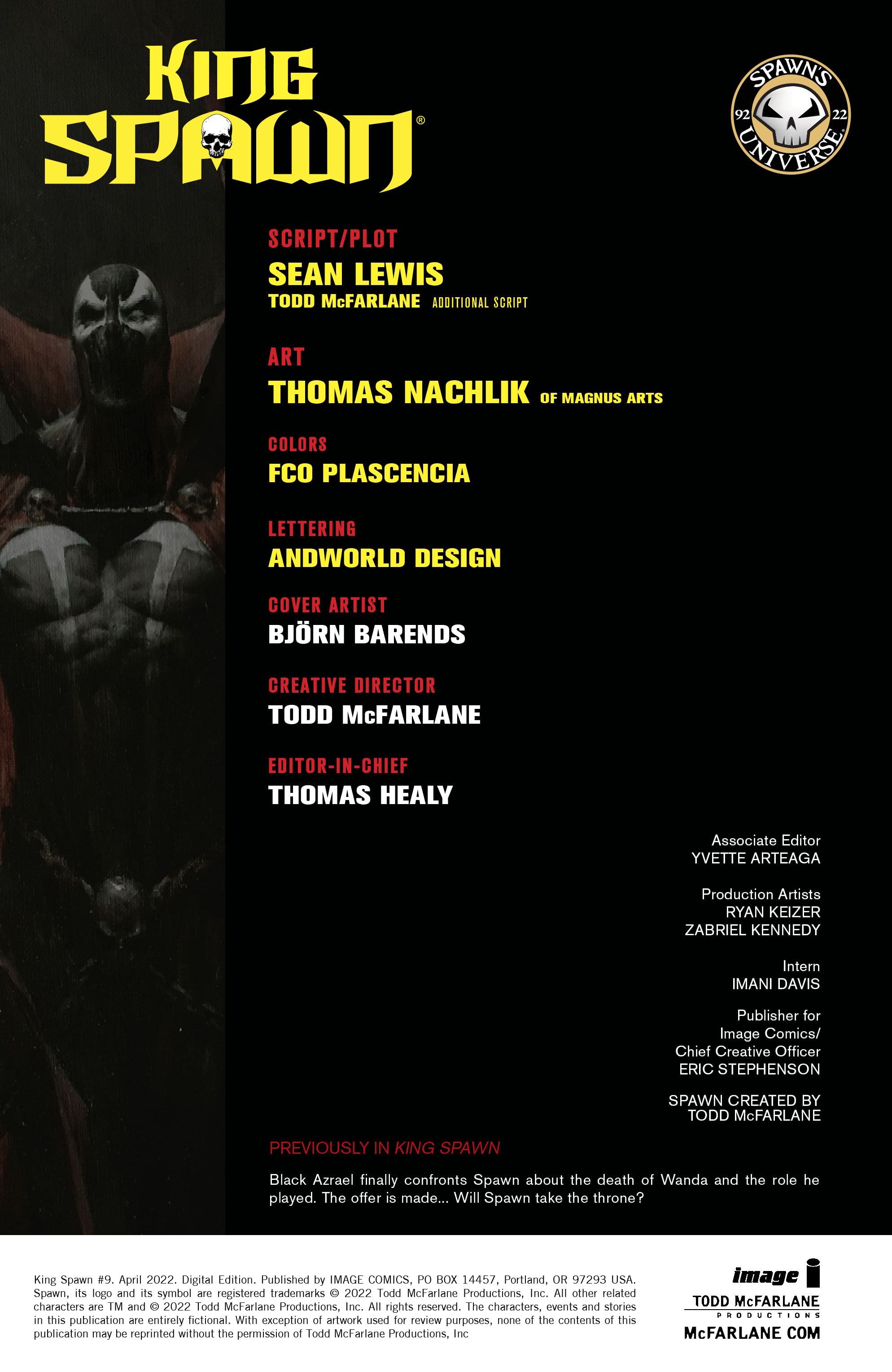 King Spawn (2021-): Chapter 9 - Page 2
