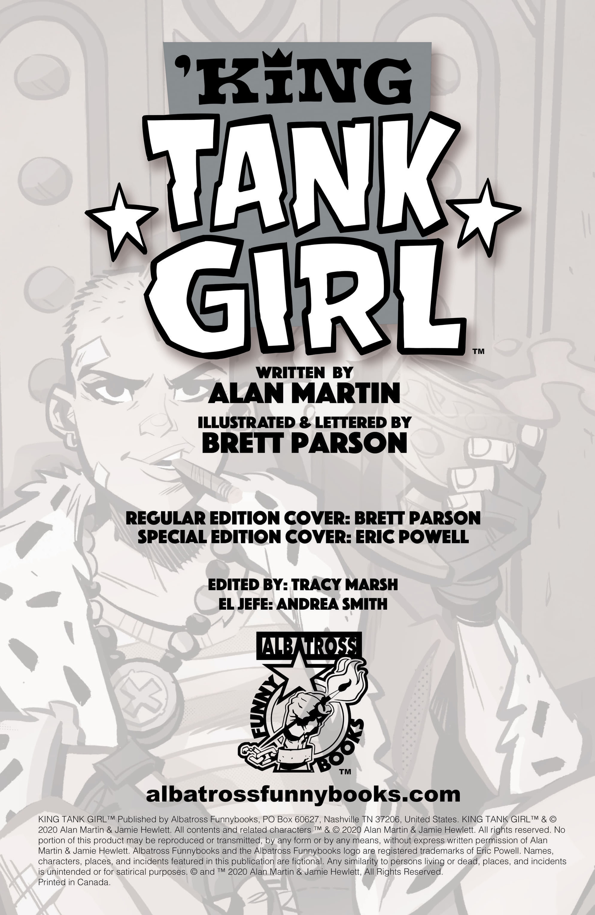 King Tank Girl (2020-): Chapter 1 - Page 2