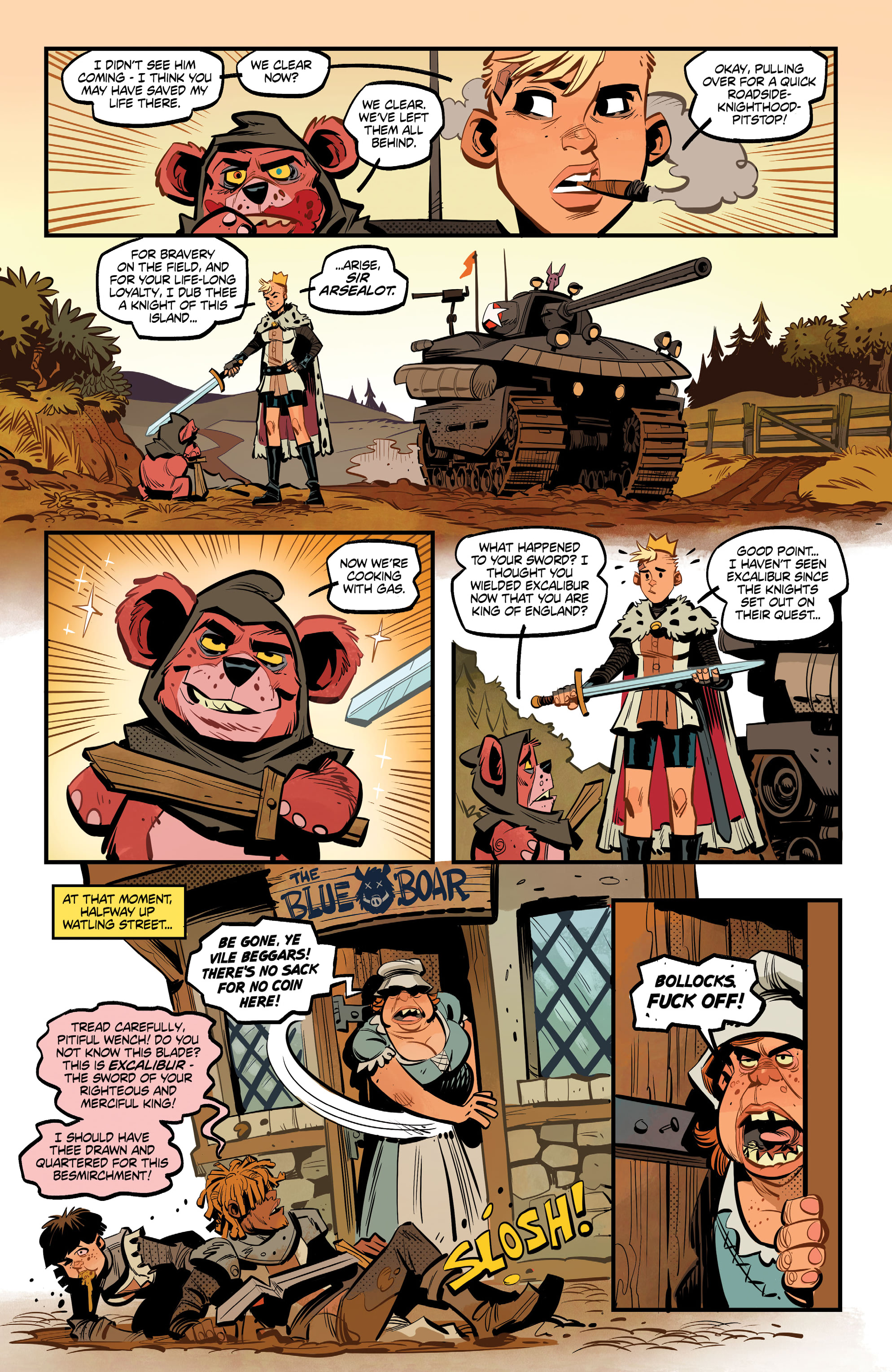 King Tank Girl 2020 Chapter 2 Page 1 6017